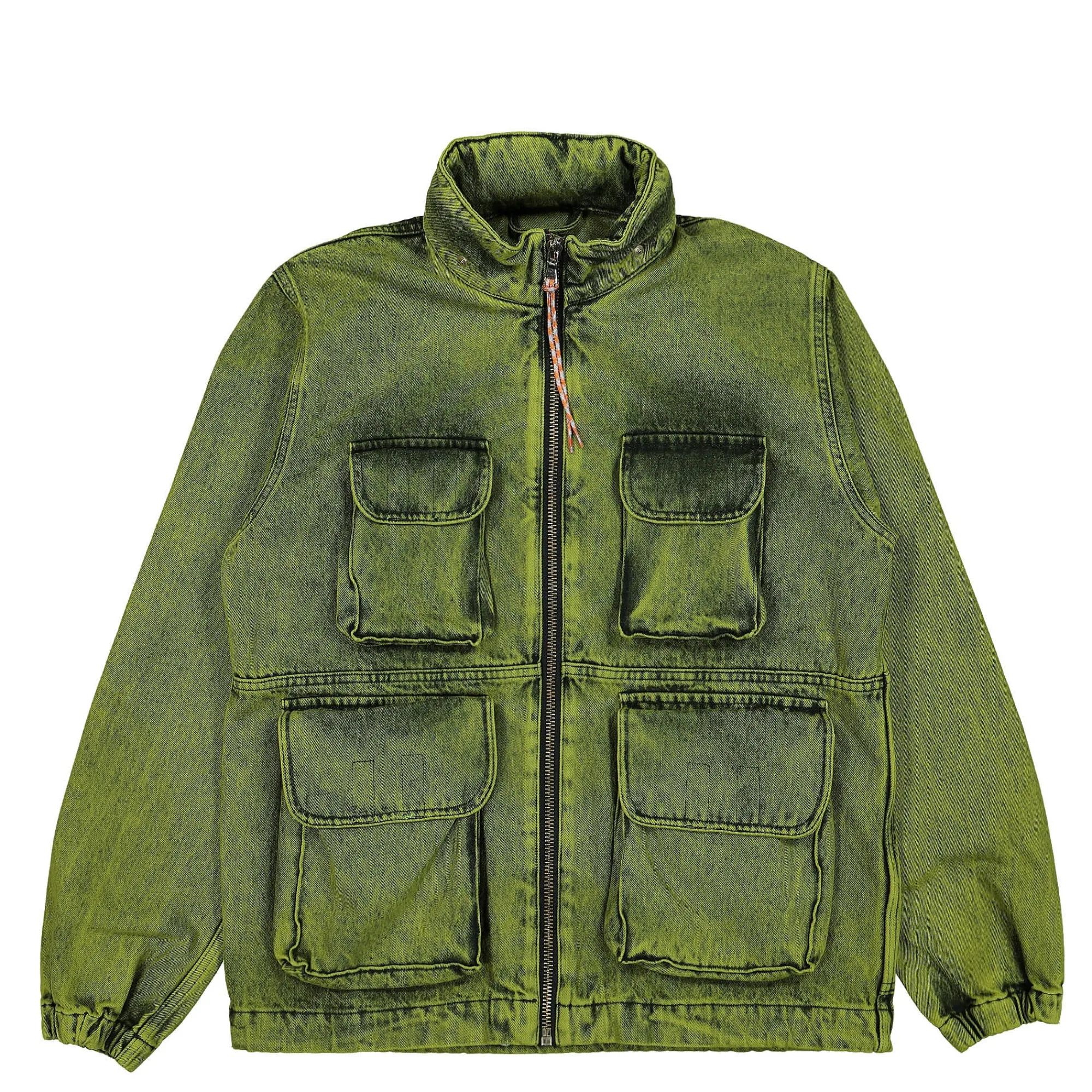 Jackets & Coats^Aries Denim Cargo Jacket Lime