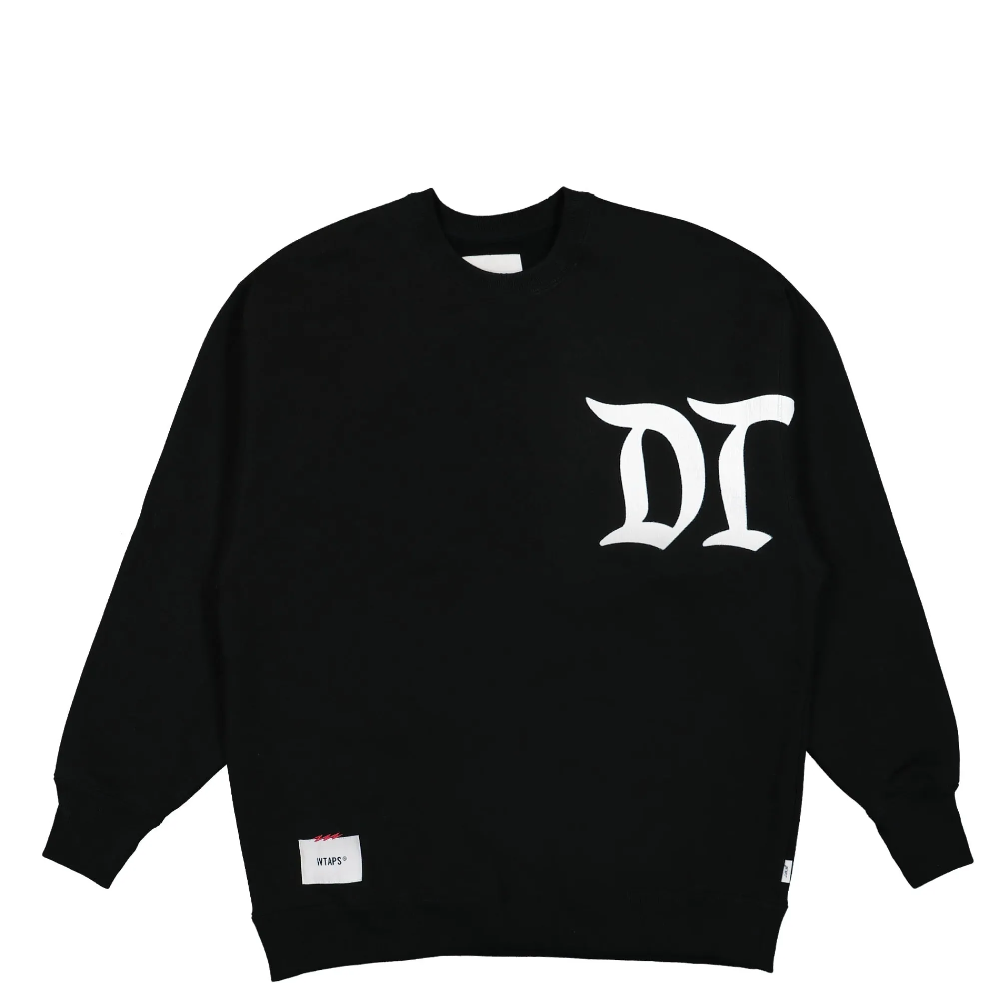 Sweatshirts & Hoodies^WTAPS Design 02 Crewneck Sweatshirt Black