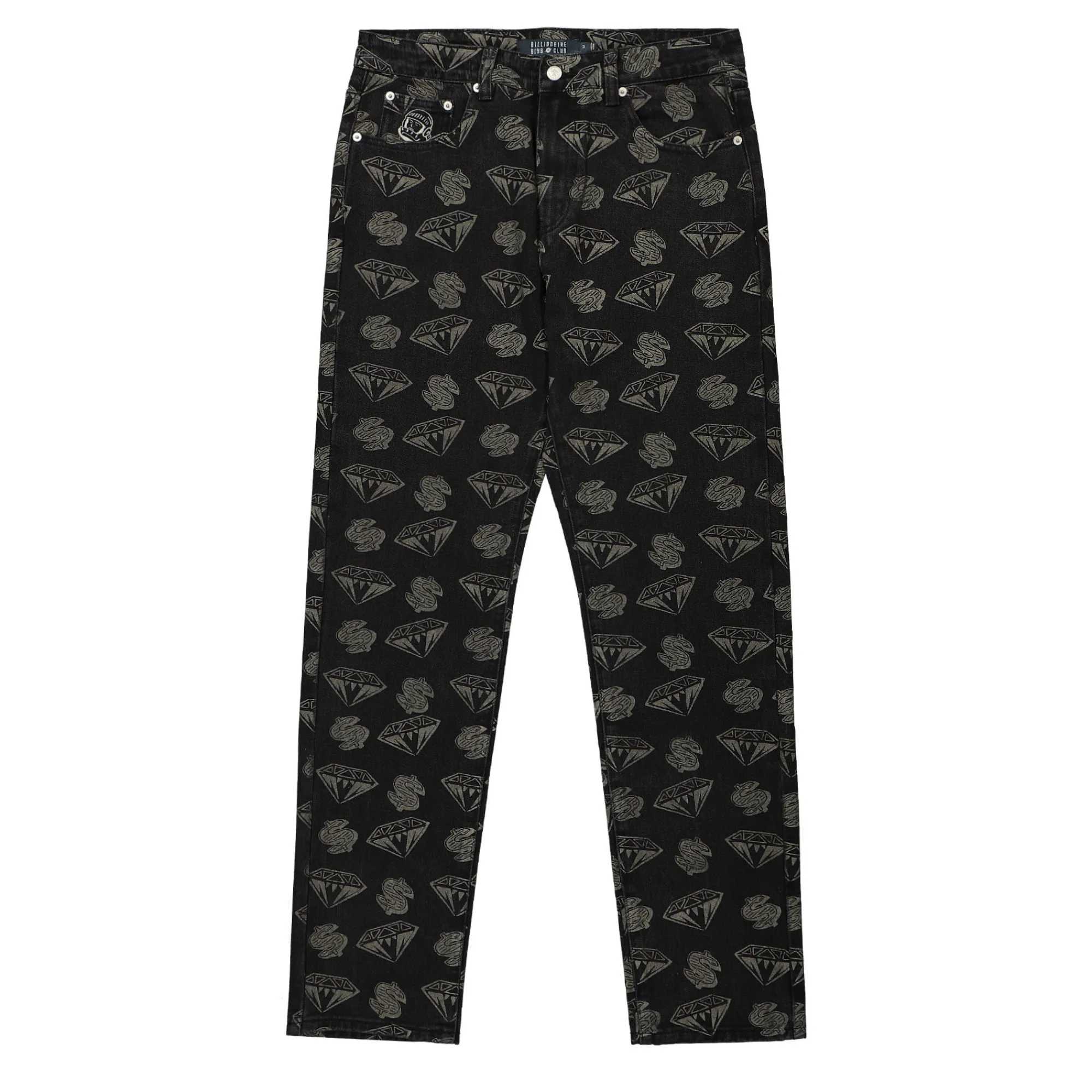 Jeans | Pants & Shorts^Billionaire Boys Club Diamond & Dollars Denim Pants Black