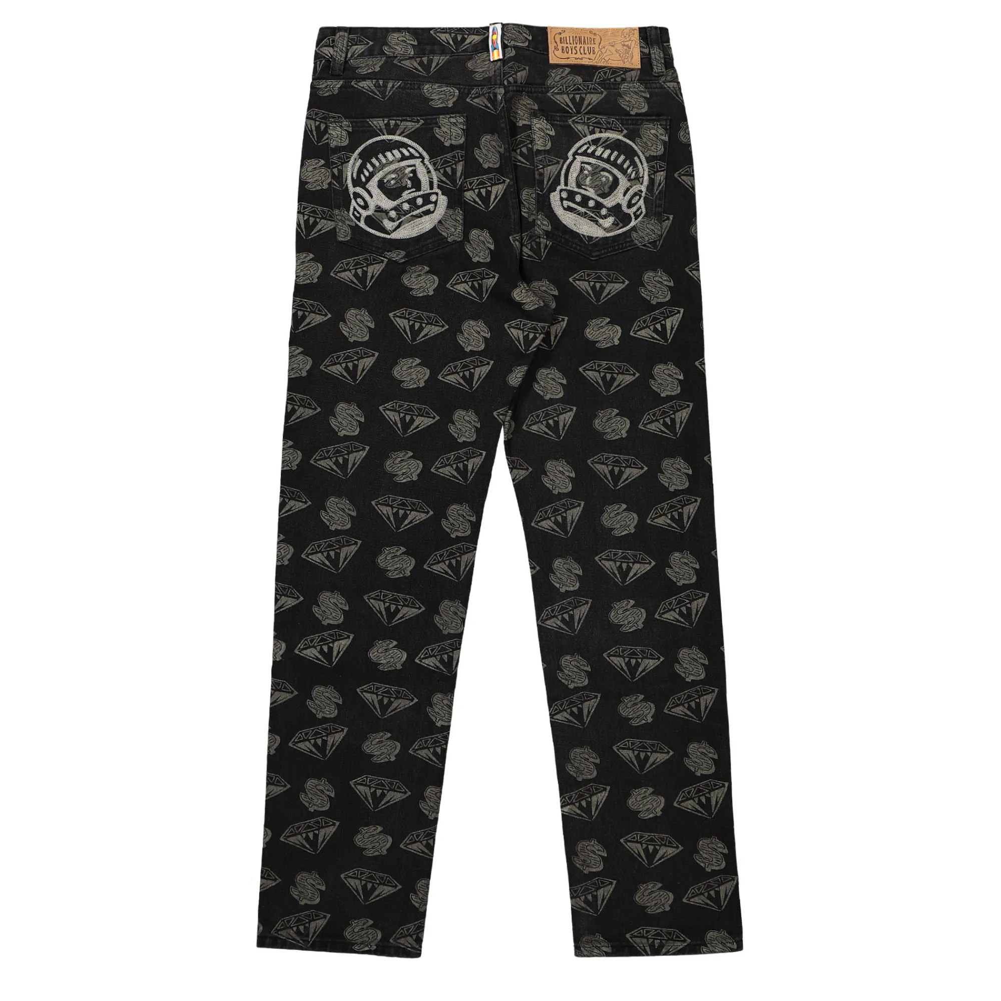 Jeans | Pants & Shorts^Billionaire Boys Club Diamond & Dollars Denim Pants Black