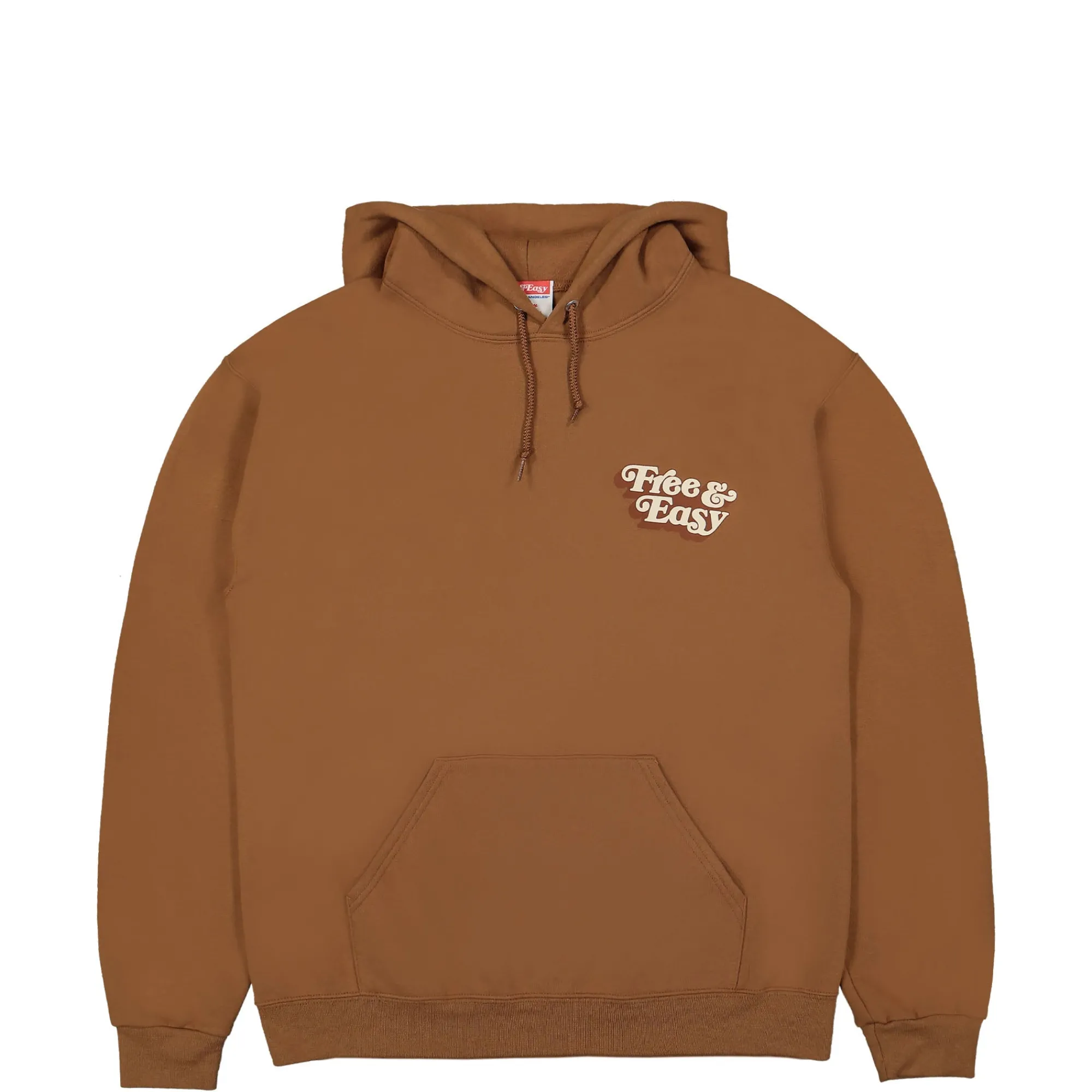 Sweatshirts & Hoodies^Free & Easy Dont Trip Drop Shadow OG Hoodie Caramel