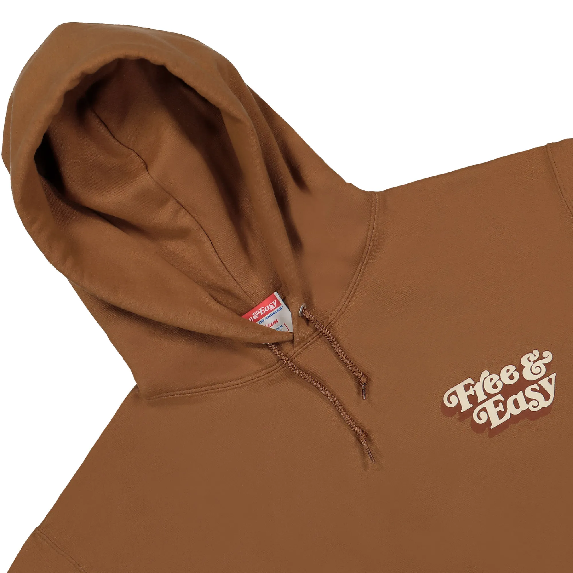 Sweatshirts & Hoodies^Free & Easy Dont Trip Drop Shadow OG Hoodie Caramel