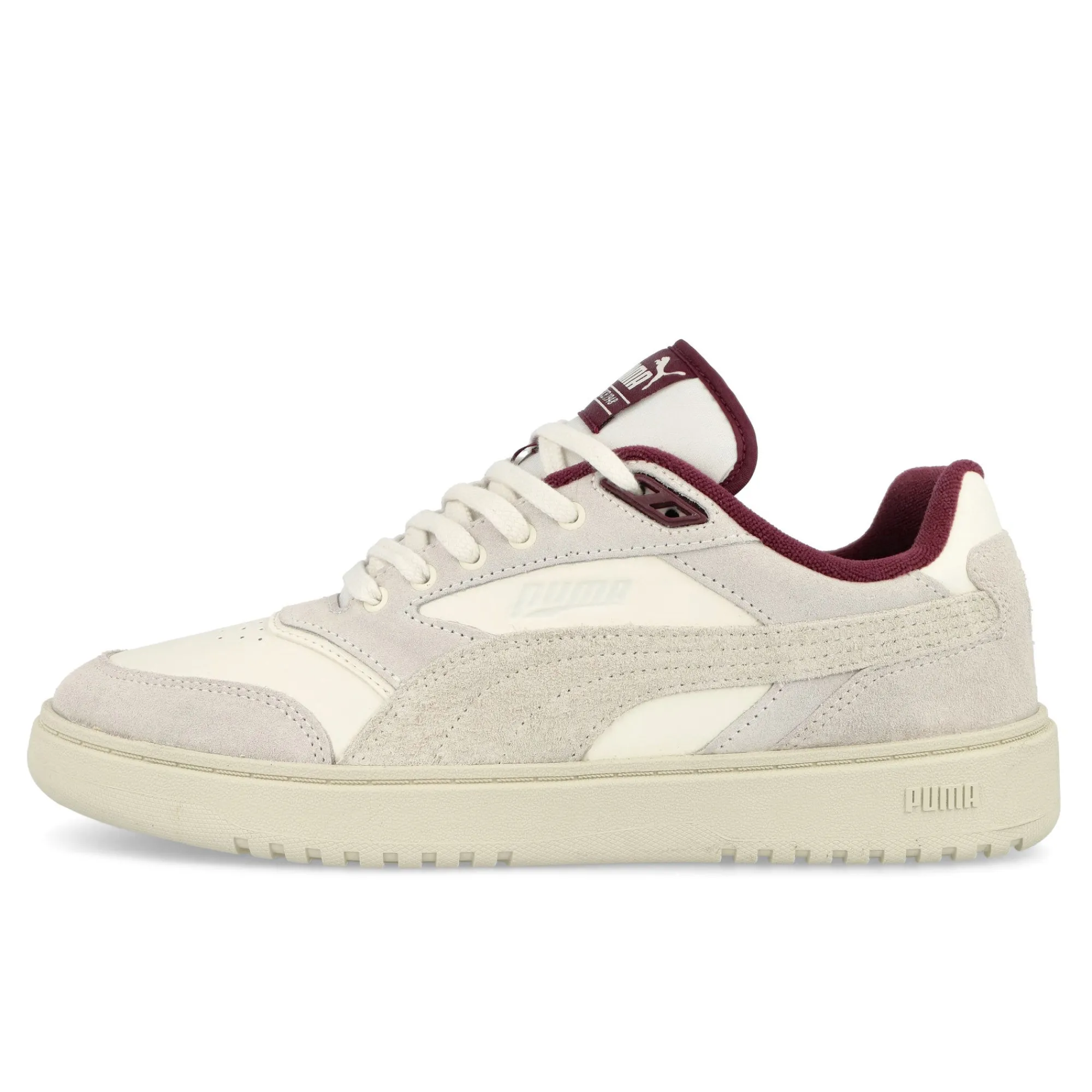 Low Tops | Basketball & Court^Puma Doublecourt PRM WarmWhite-DarkJasper