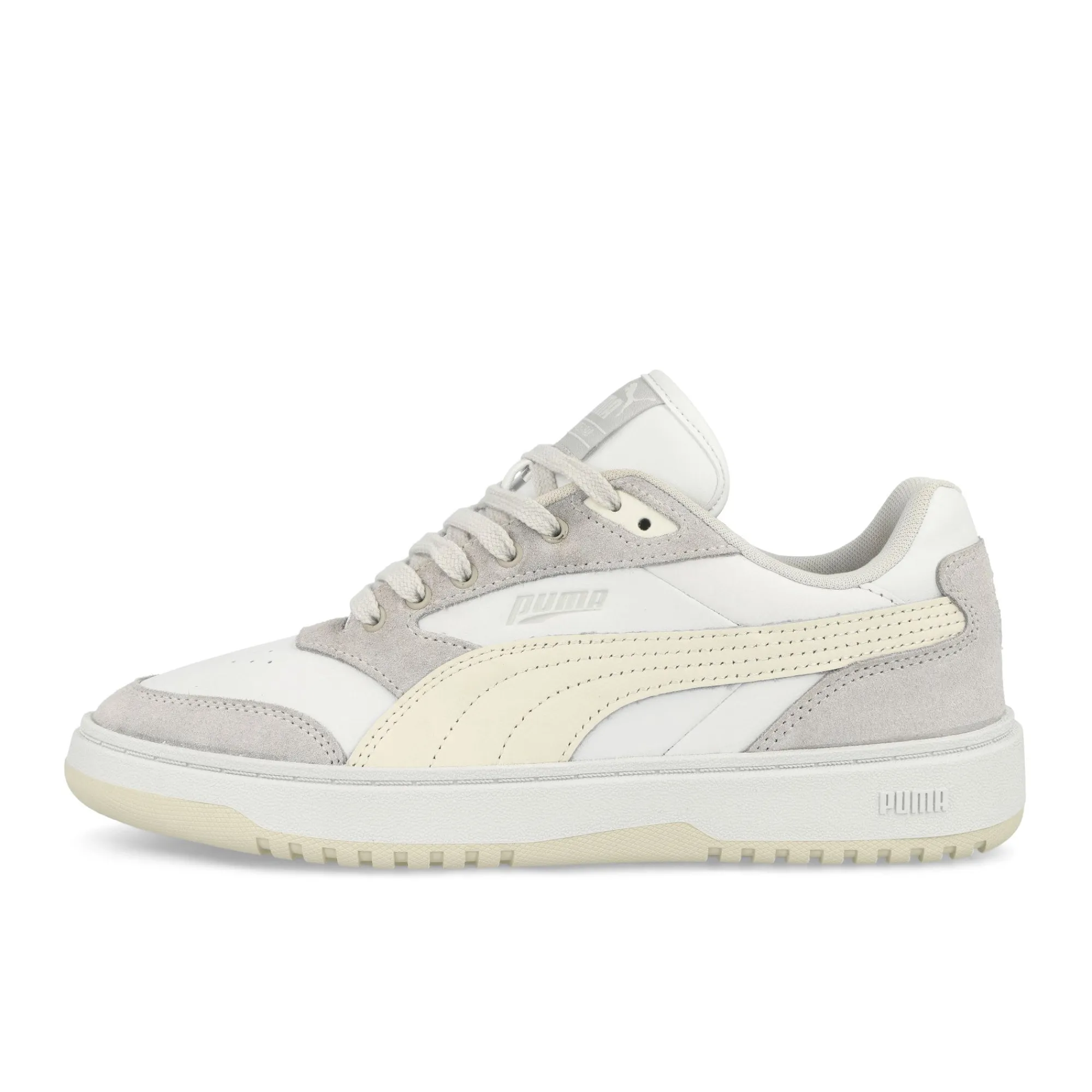 Low Tops | Basketball & Court^Puma Doublecourt Wns FeatherGray-PumaWhite