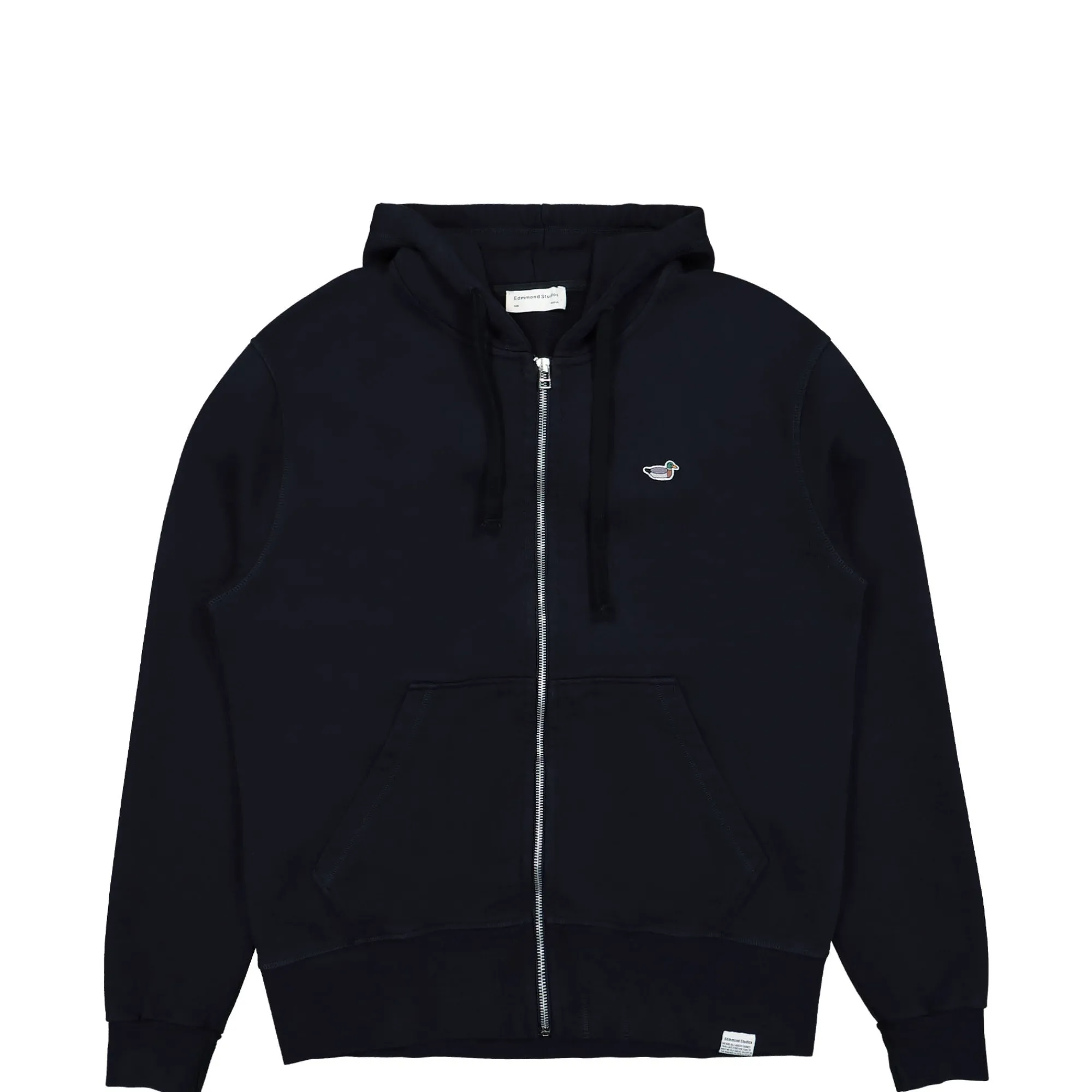 Sweatshirts & Hoodies^Edmmond Studios Duck Patch Zip Hoodie Navy