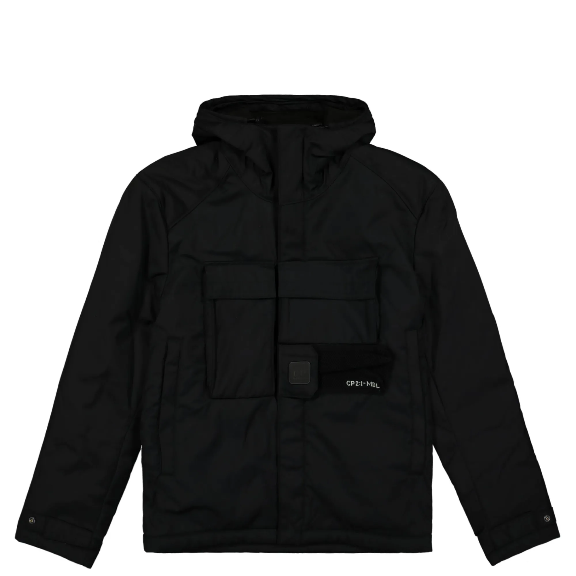 Jackets & Coats^C.P. Company Dynatec Hood Jacket Black