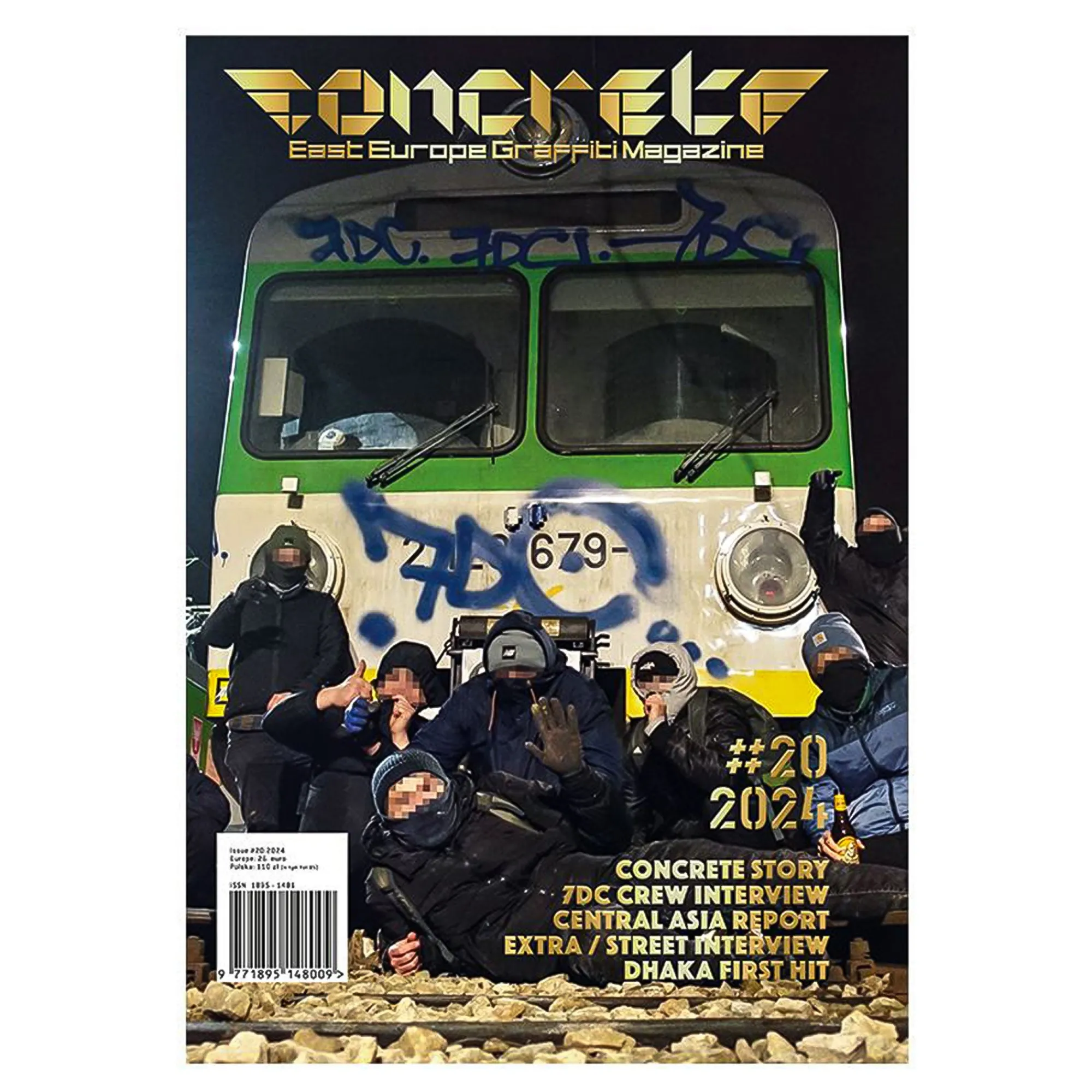 Magazines^Concrete East Europe Graffiti Magazine #20 Multicolored