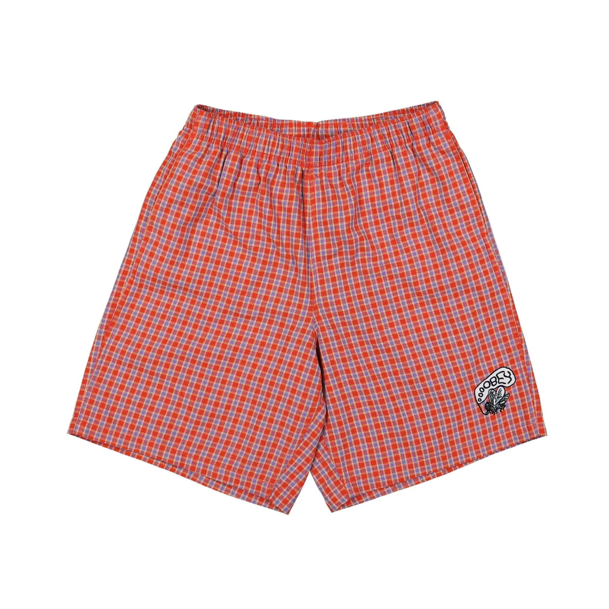 Pants & Shorts^Obey Easy Reason Plaid Short RooibosMulti