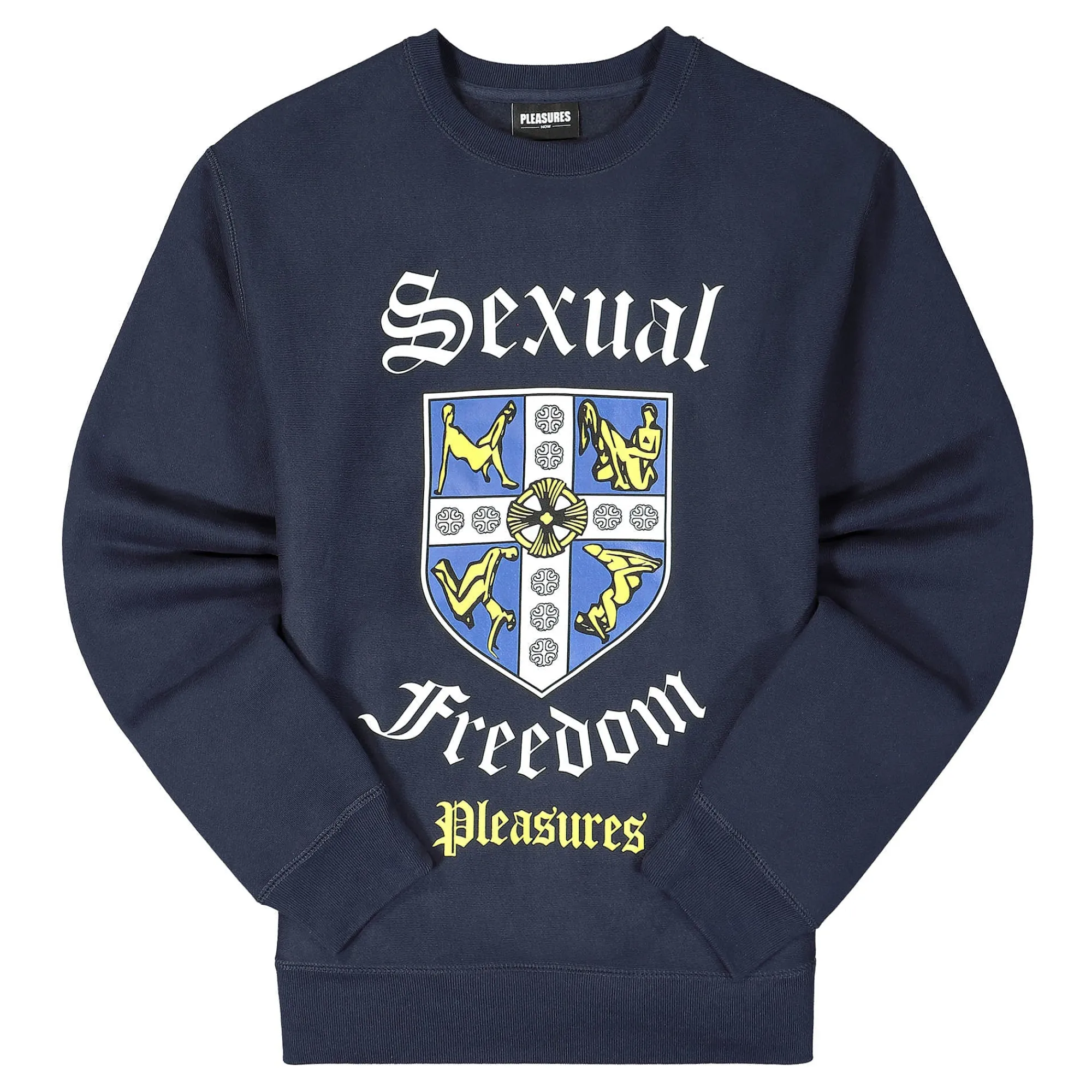 Sweatshirts & Hoodies^Pleasures Educated Premium Crewneck Navy