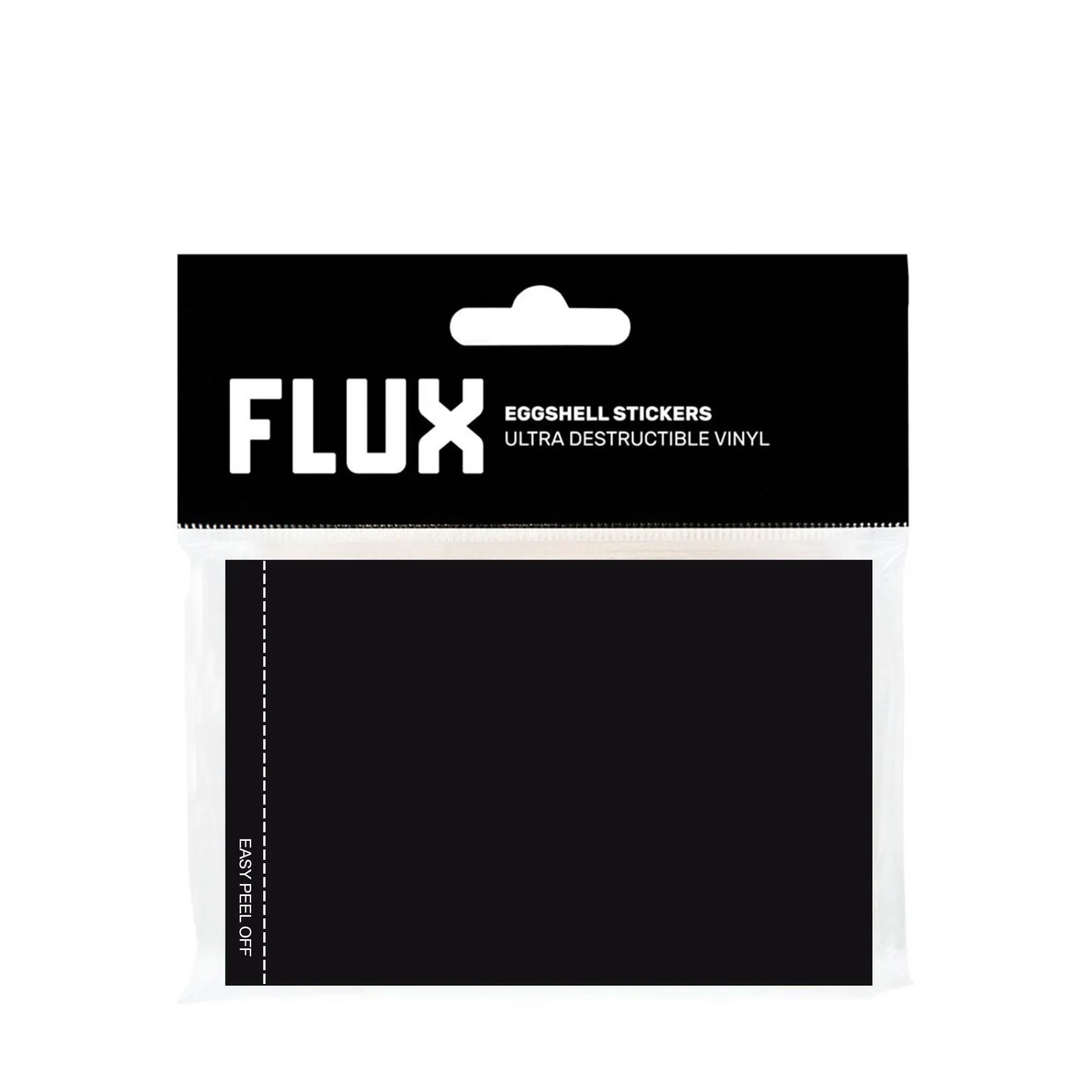 Sticker^Flux Eggshell Stickers Black 50 Pack