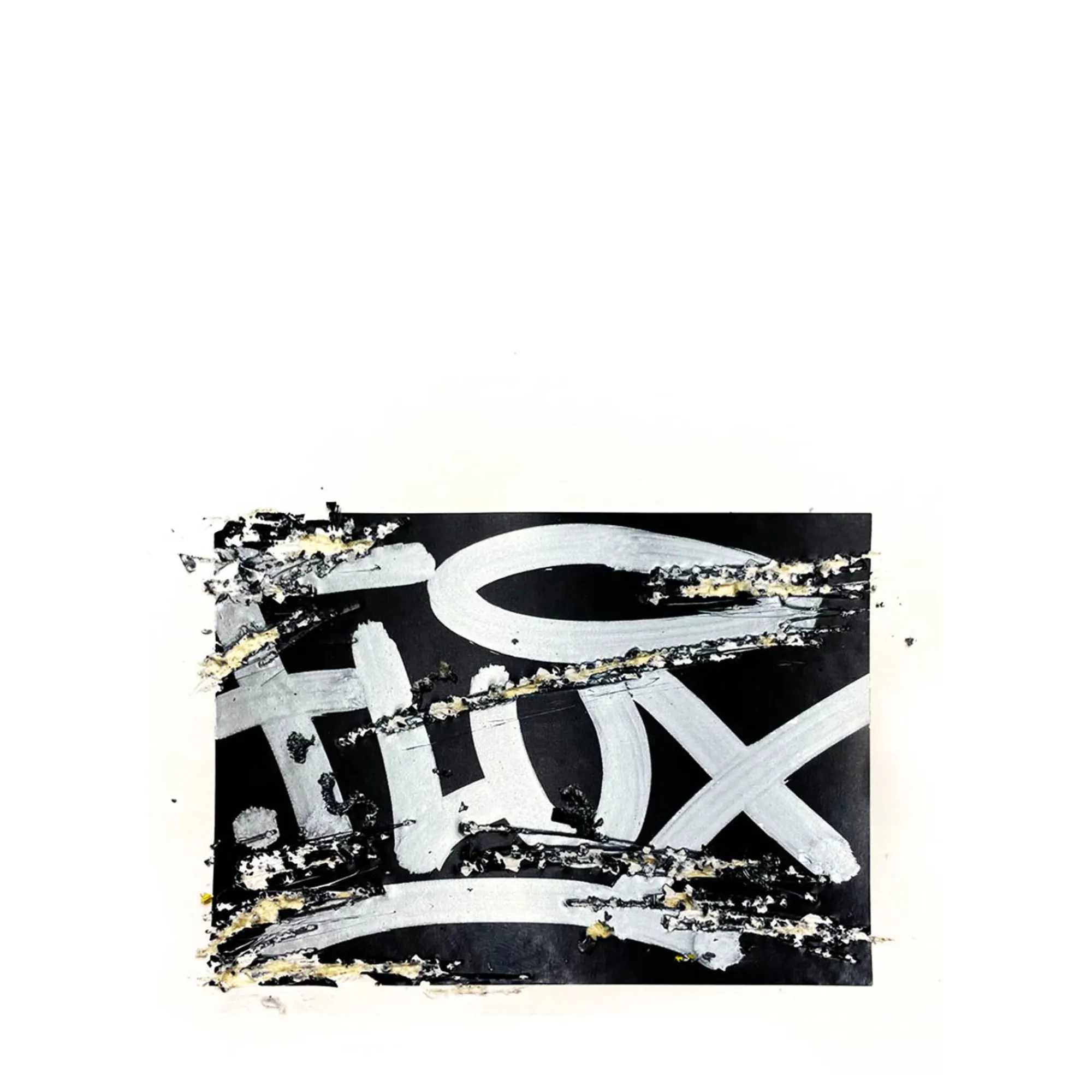 Sticker^Flux Eggshell Stickers Black 50 Pack