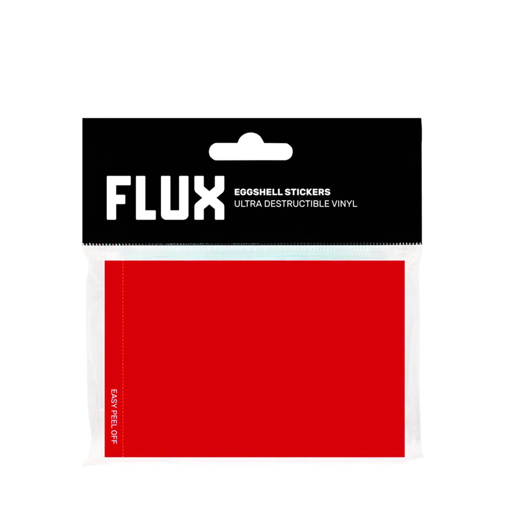 Sticker^Flux Eggshell Stickers Red 50 Pack