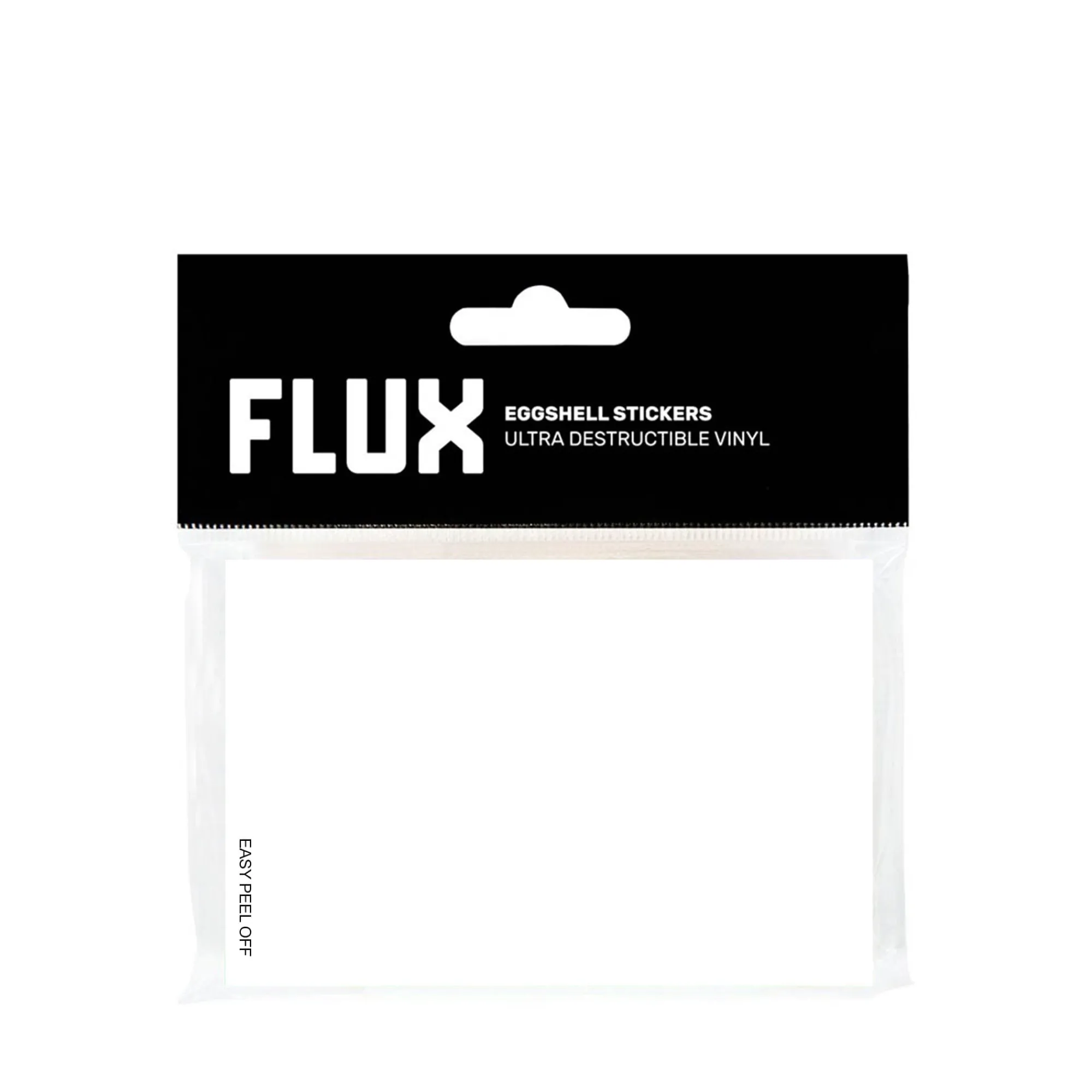 Sticker^Flux Eggshell Stickers White 50 Pack