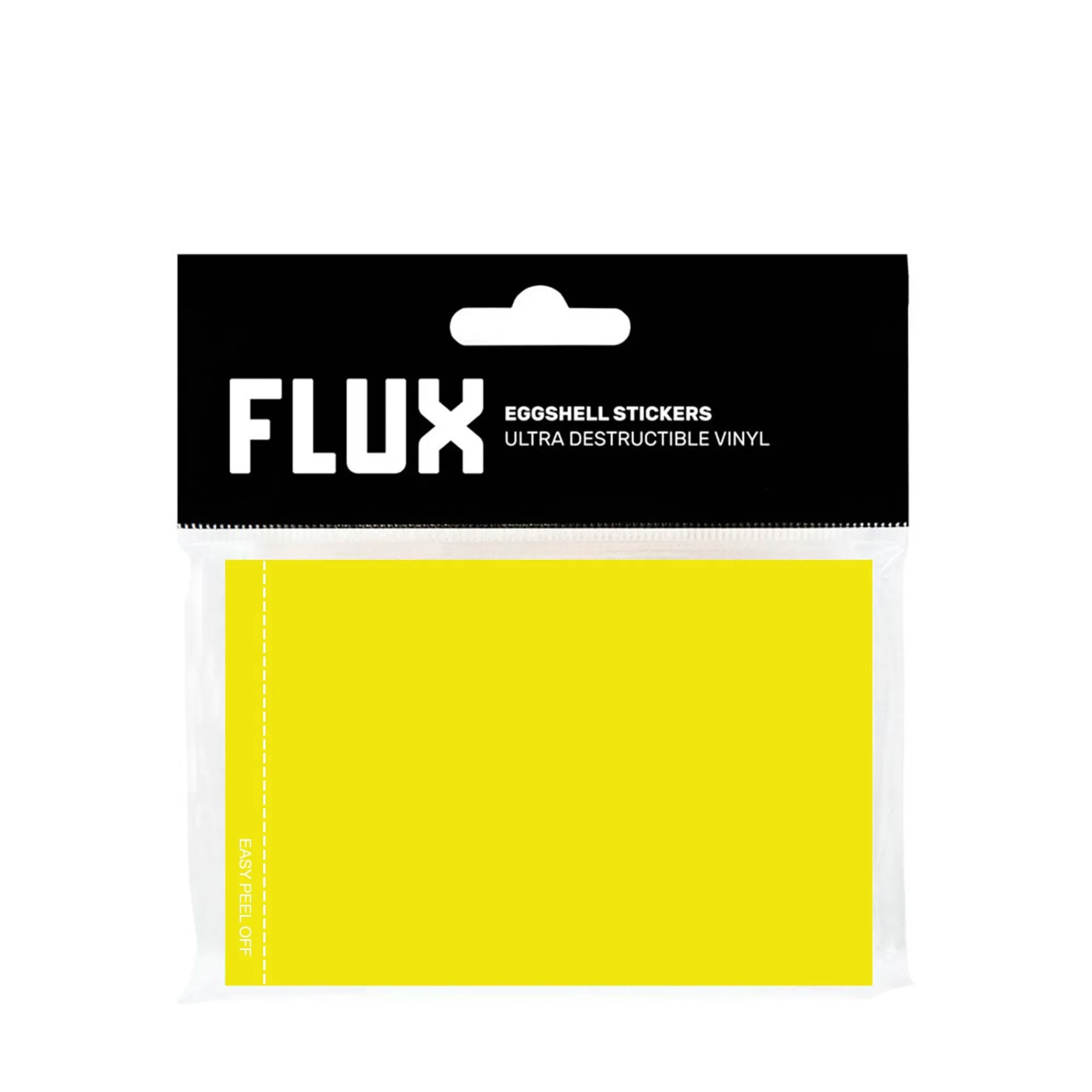 Sticker^Flux Eggshell Stickers Yellow 50 Pack