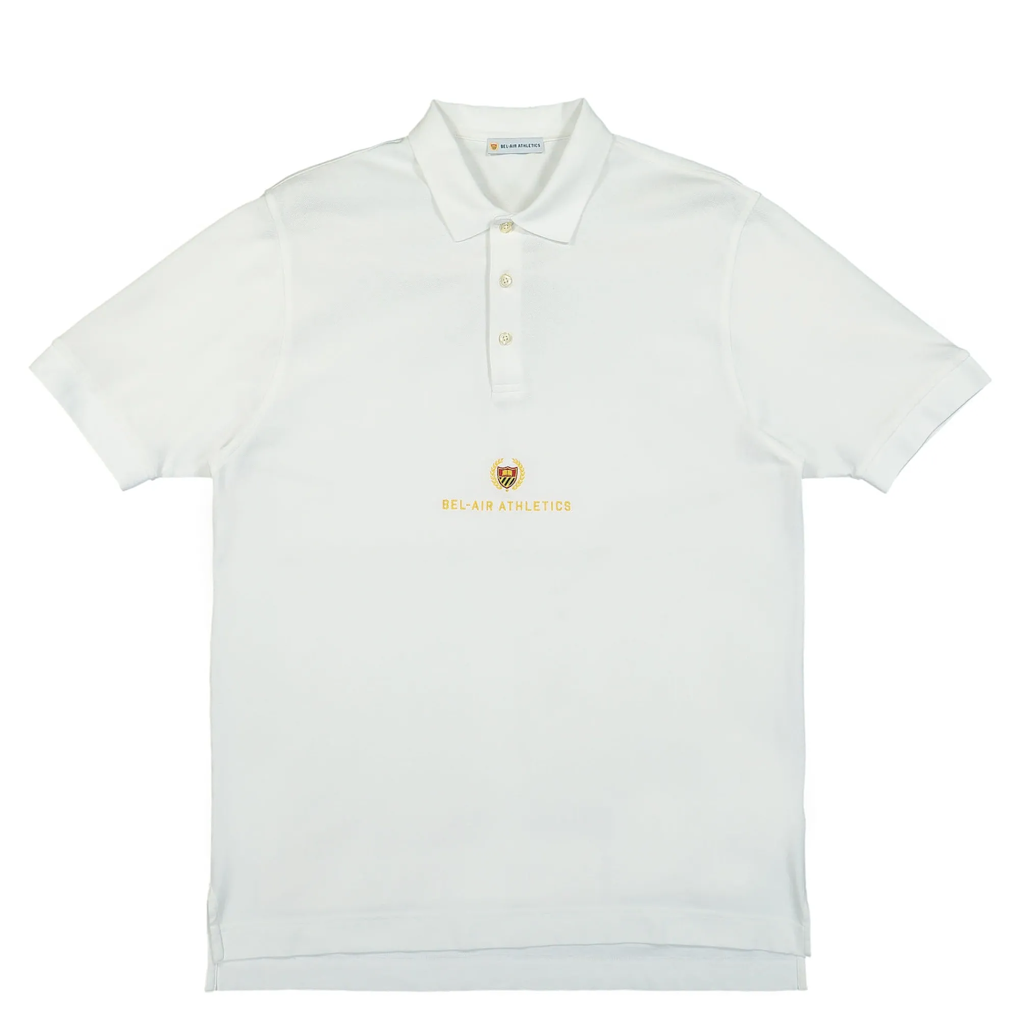 T-Shirts & Long Sleeves^Bel-Air Athletics Embroidered Logo Academy Polo White