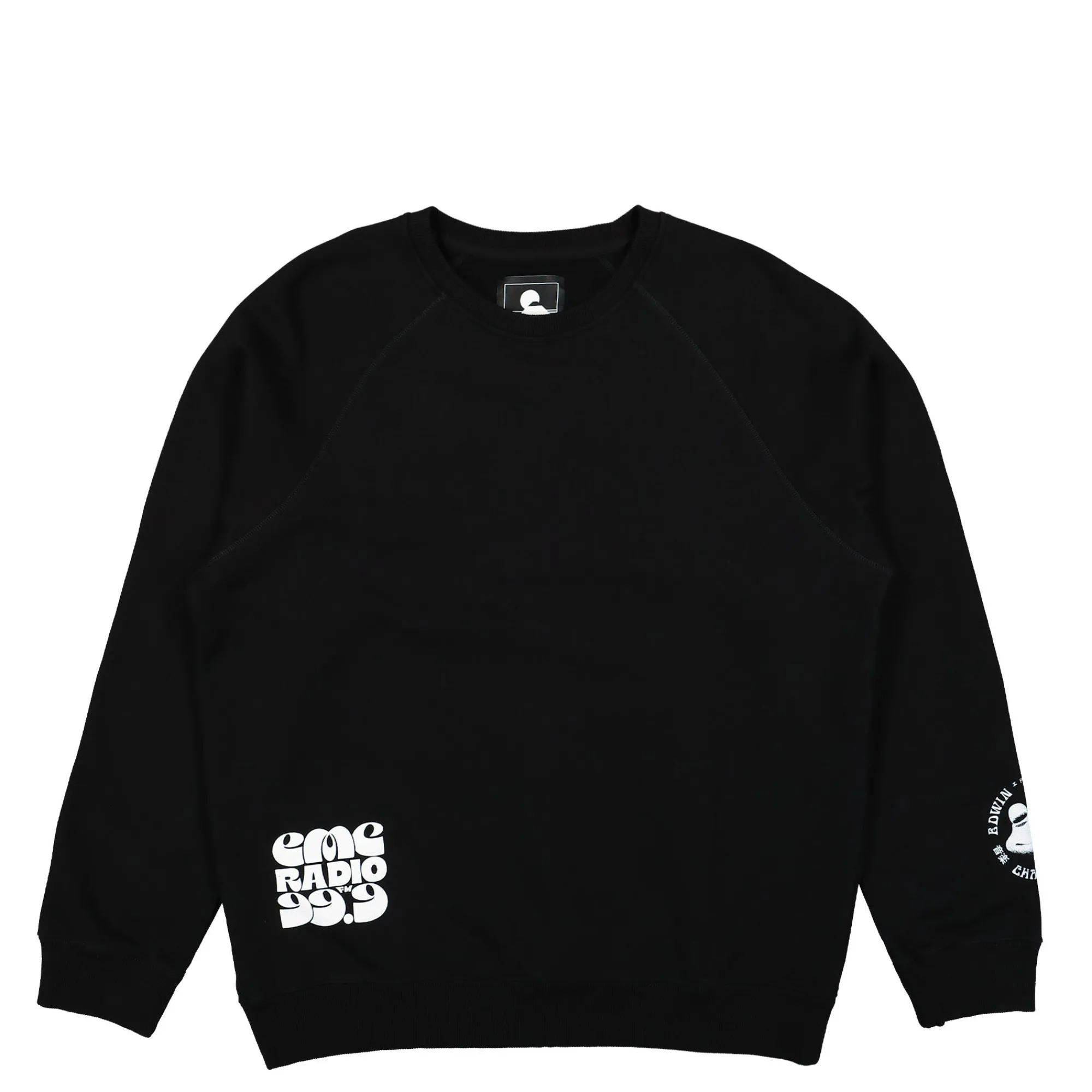 Sweatshirts & Hoodies^Edwin EMC Radio Sweat Black