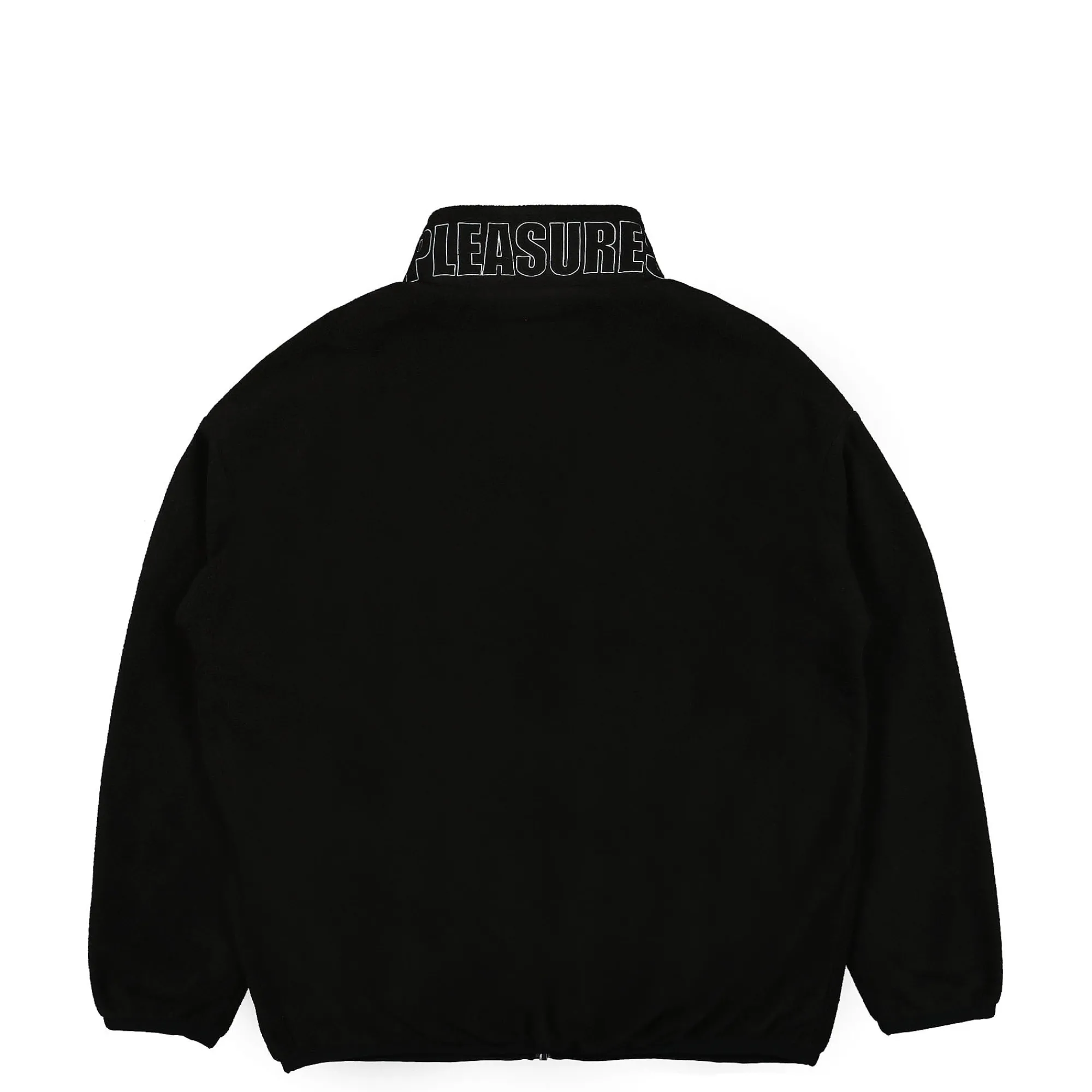 Jackets & Coats^Pleasures Evol Fleece Zip Up Black