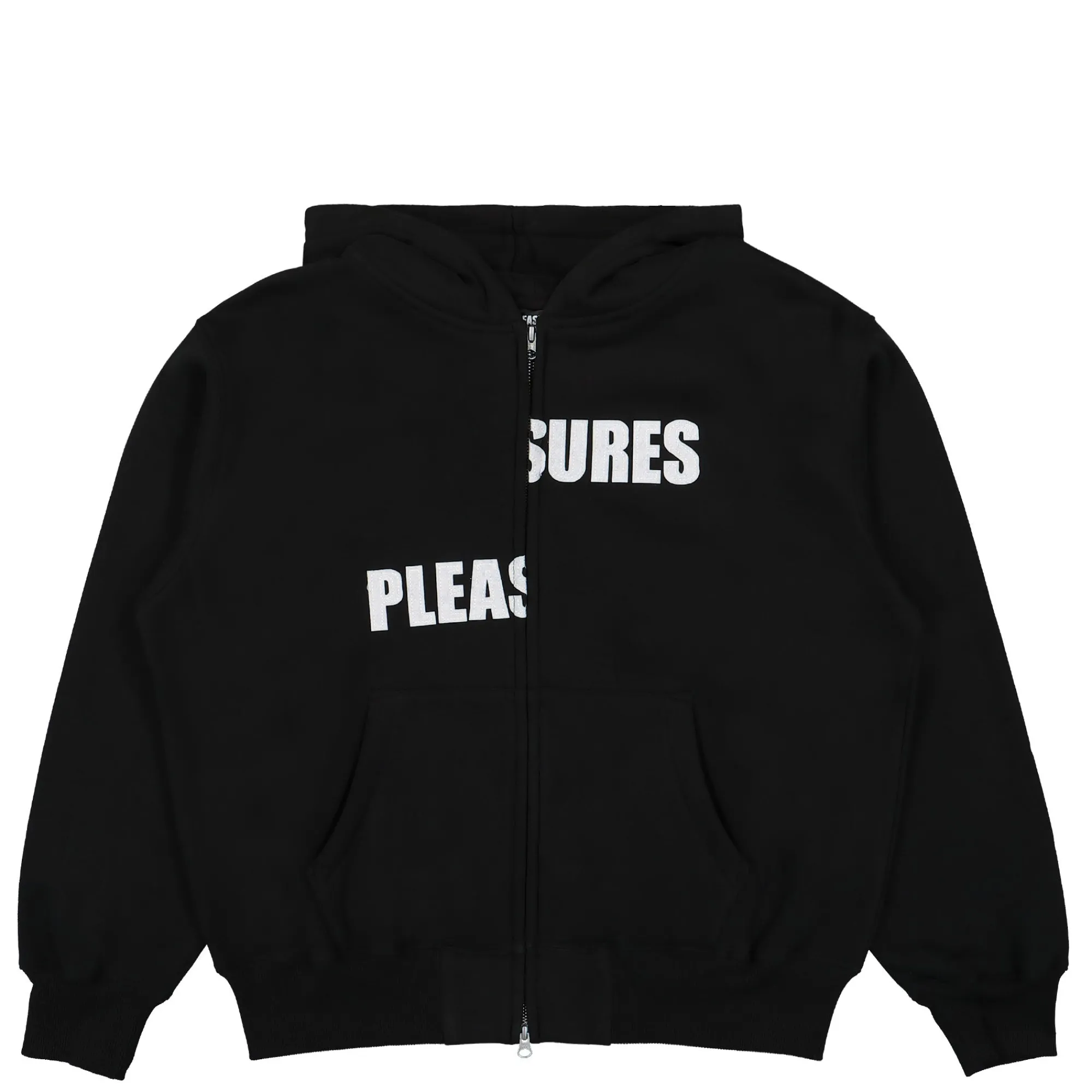 Sweatshirts & Hoodies^Pleasures Evolution Zip Up Hoodie Black