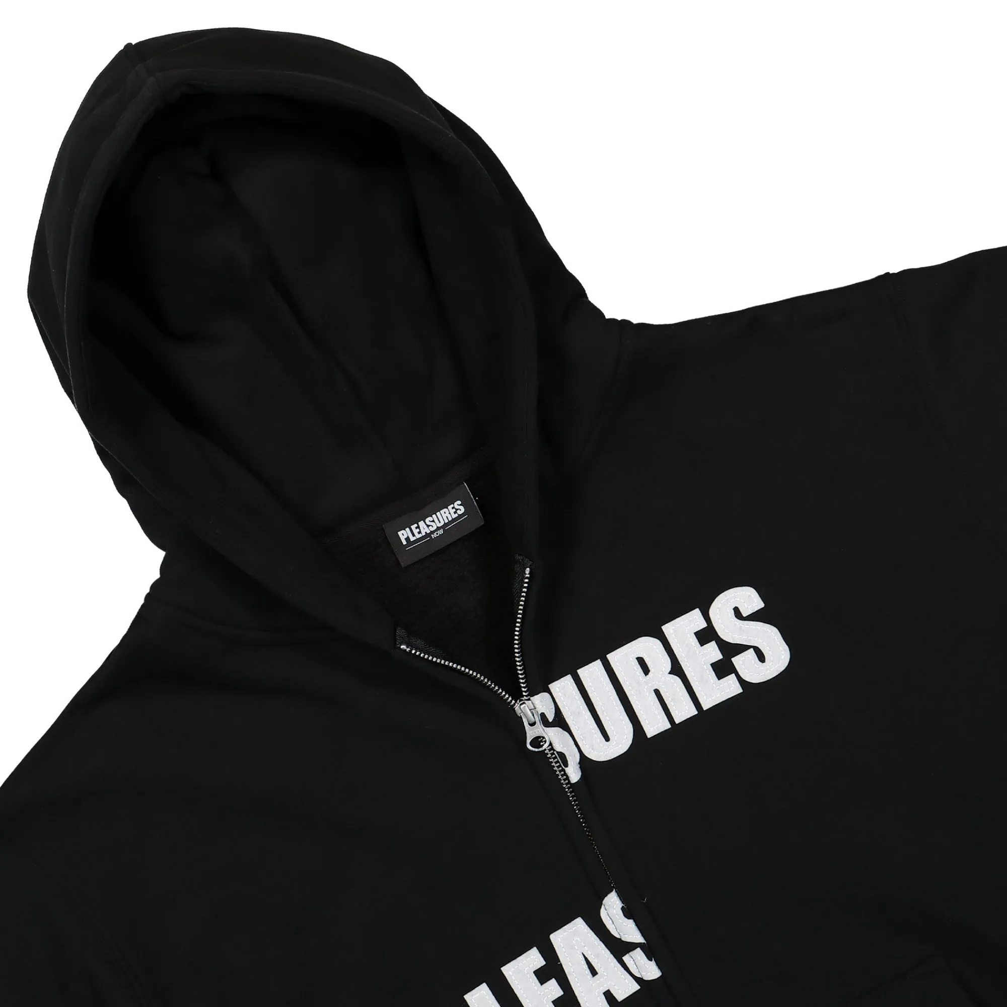 Sweatshirts & Hoodies^Pleasures Evolution Zip Up Hoodie Black