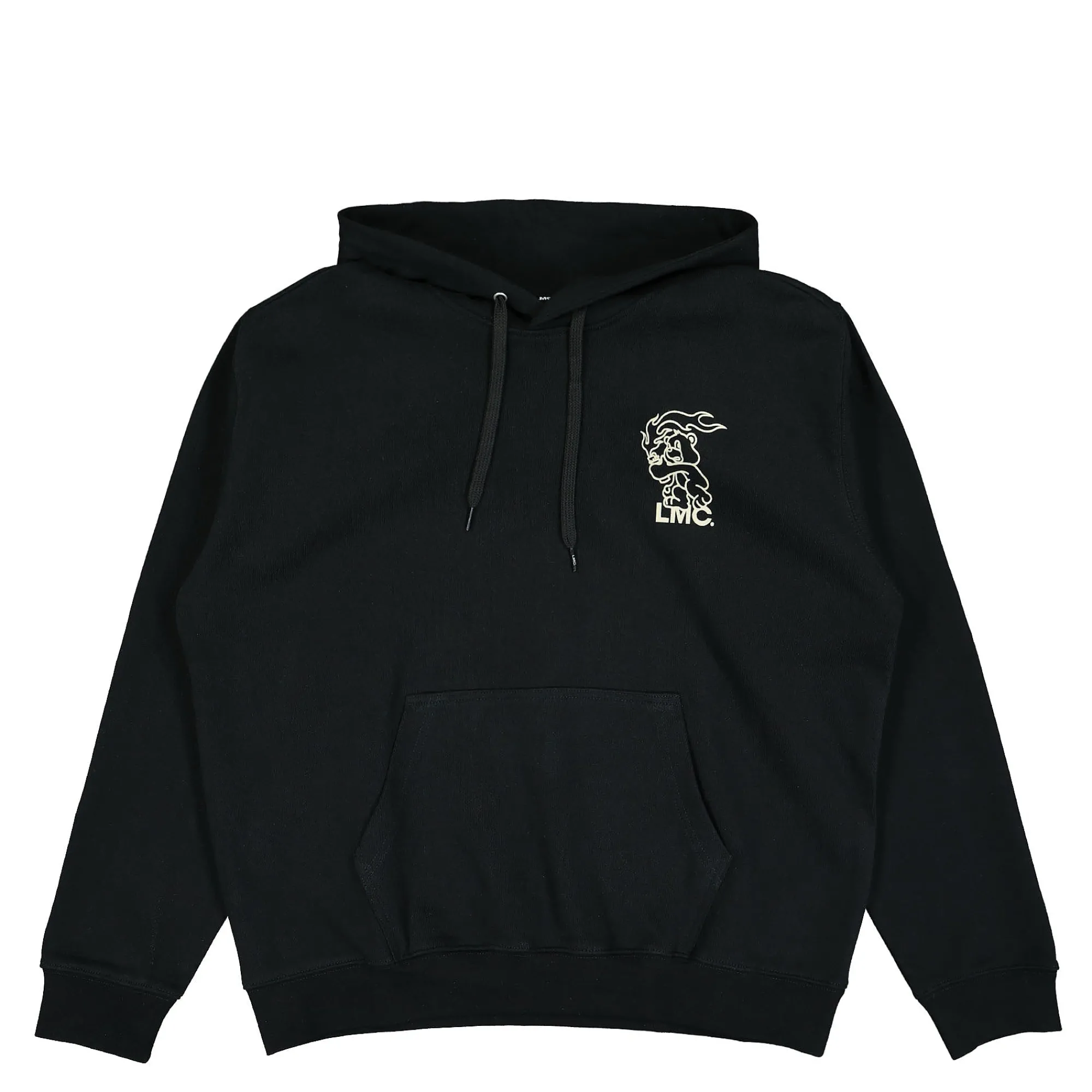 Sweatshirts & Hoodies^LMC Flame Bear Hoodie Black