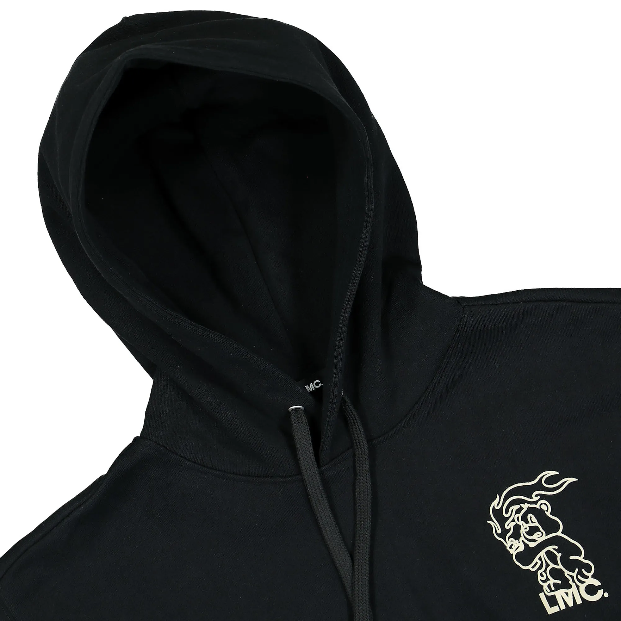 Sweatshirts & Hoodies^LMC Flame Bear Hoodie Black