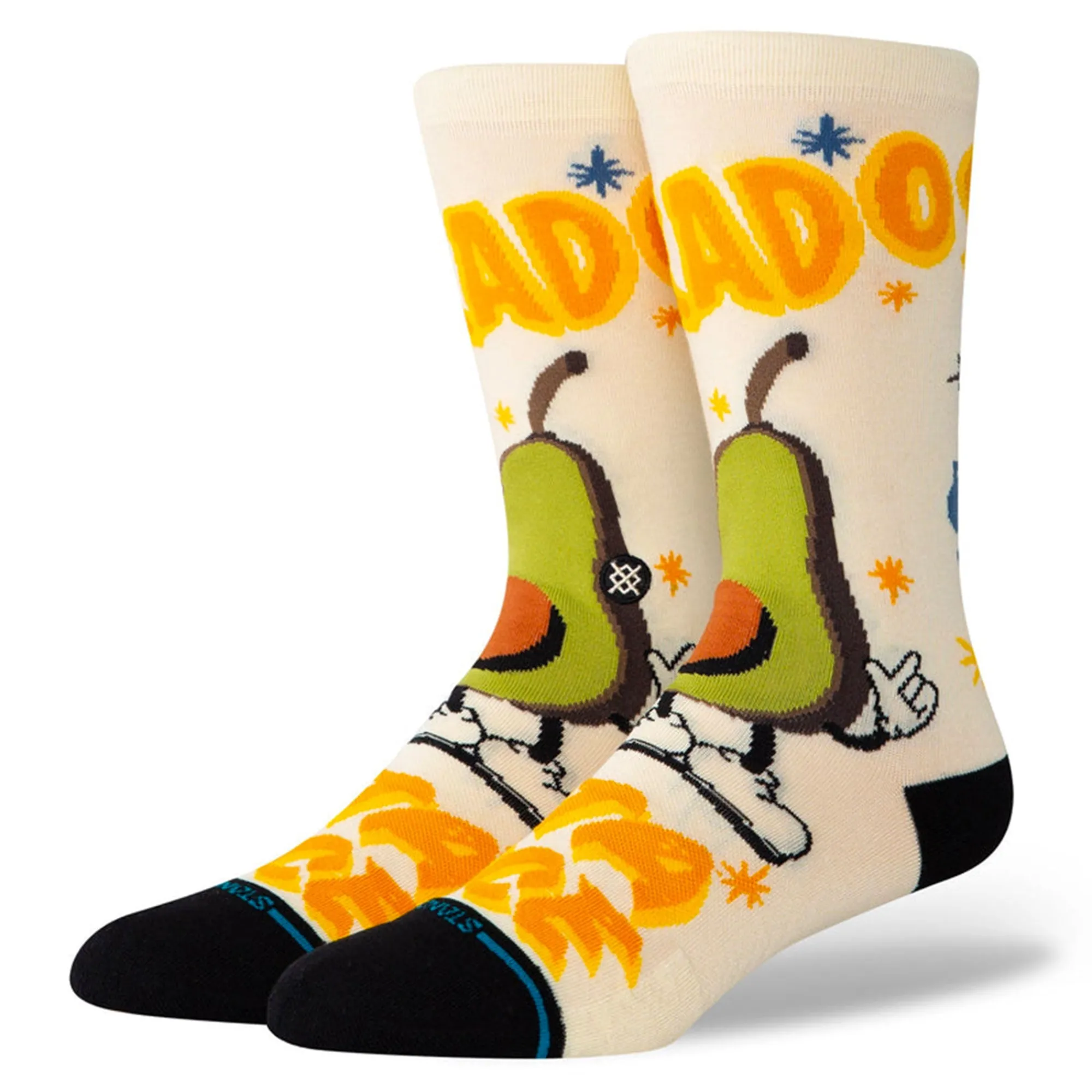 Socks & Underwear | Socks & Underwear^Stance Food Stand Crew Socks Canvas