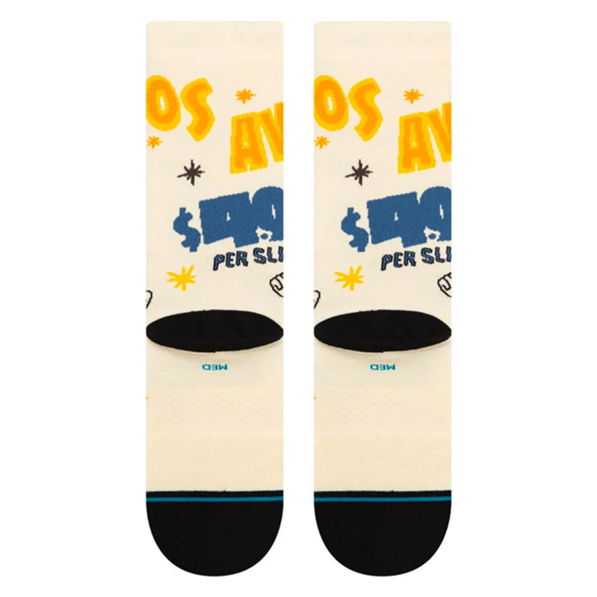 Socks & Underwear | Socks & Underwear^Stance Food Stand Crew Socks Canvas