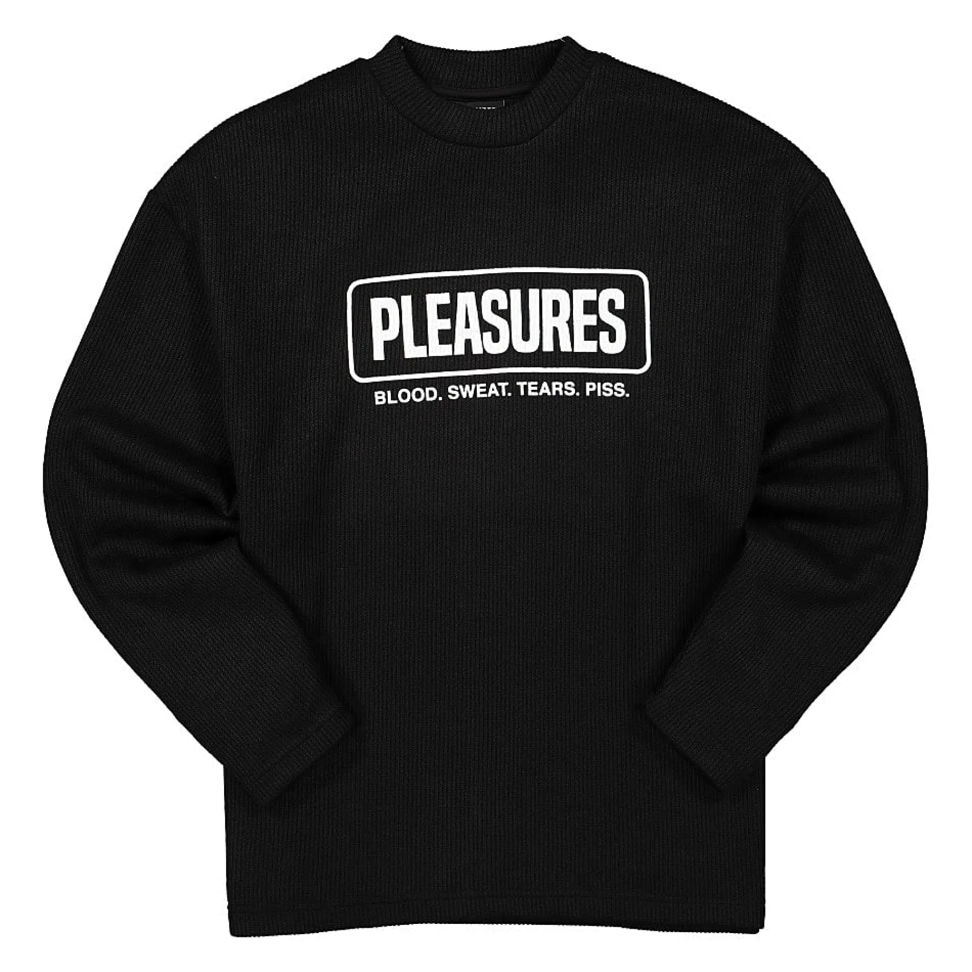 T-Shirts & Long Sleeves^Pleasures Fresno Knit Long Sleeve Black