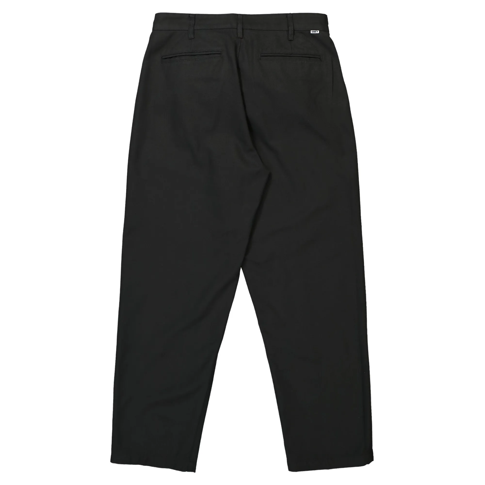 Pants & Shorts^Obey Fubar Pleated Pant Black