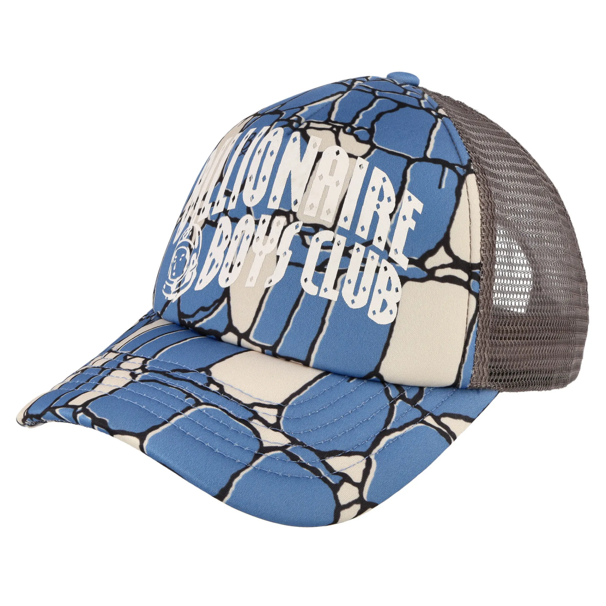 Caps, Hats & Beanies | Caps, Hats & Beanies^Billionaire Boys Club Gator Camo Trucker Cap Blue