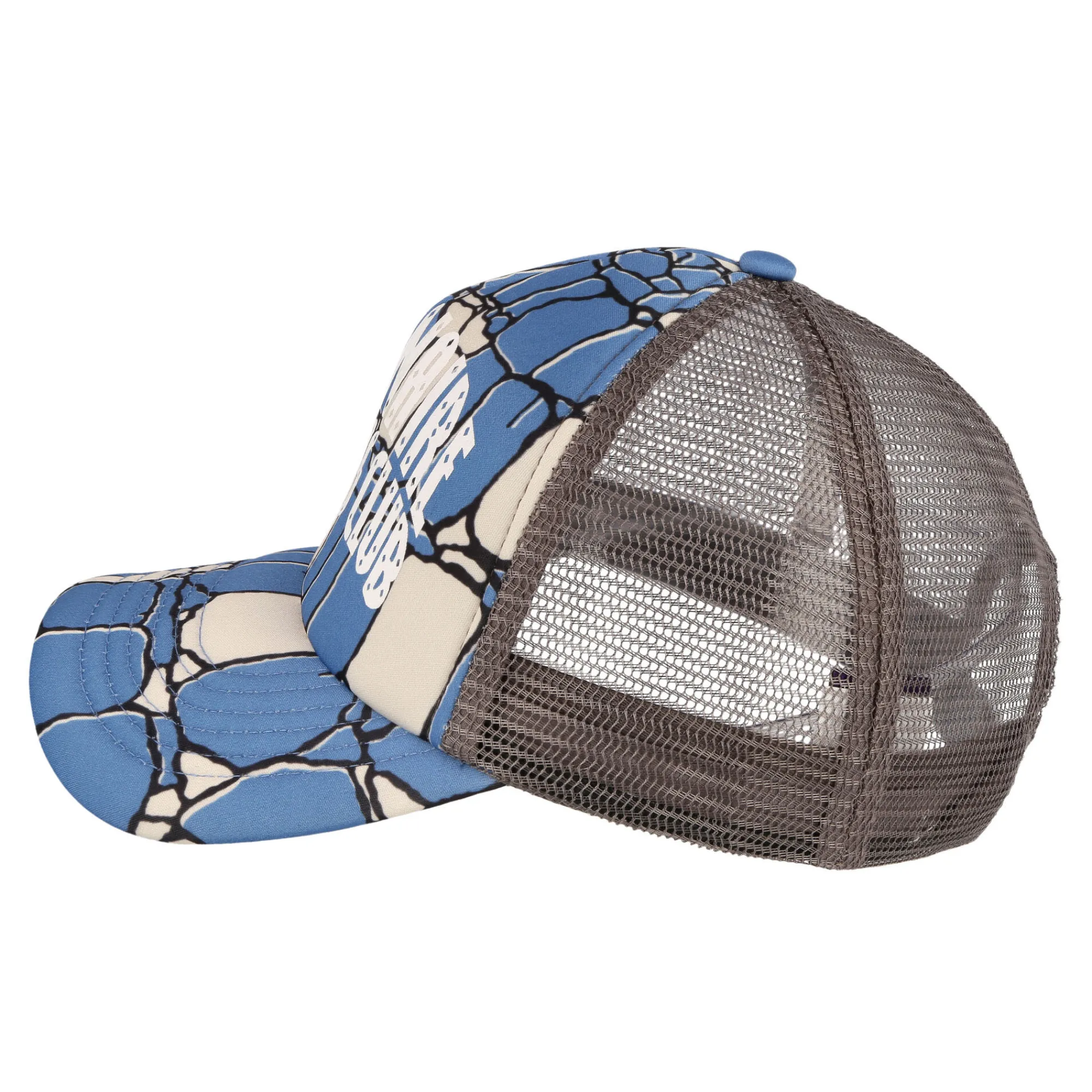 Caps, Hats & Beanies | Caps, Hats & Beanies^Billionaire Boys Club Gator Camo Trucker Cap Blue