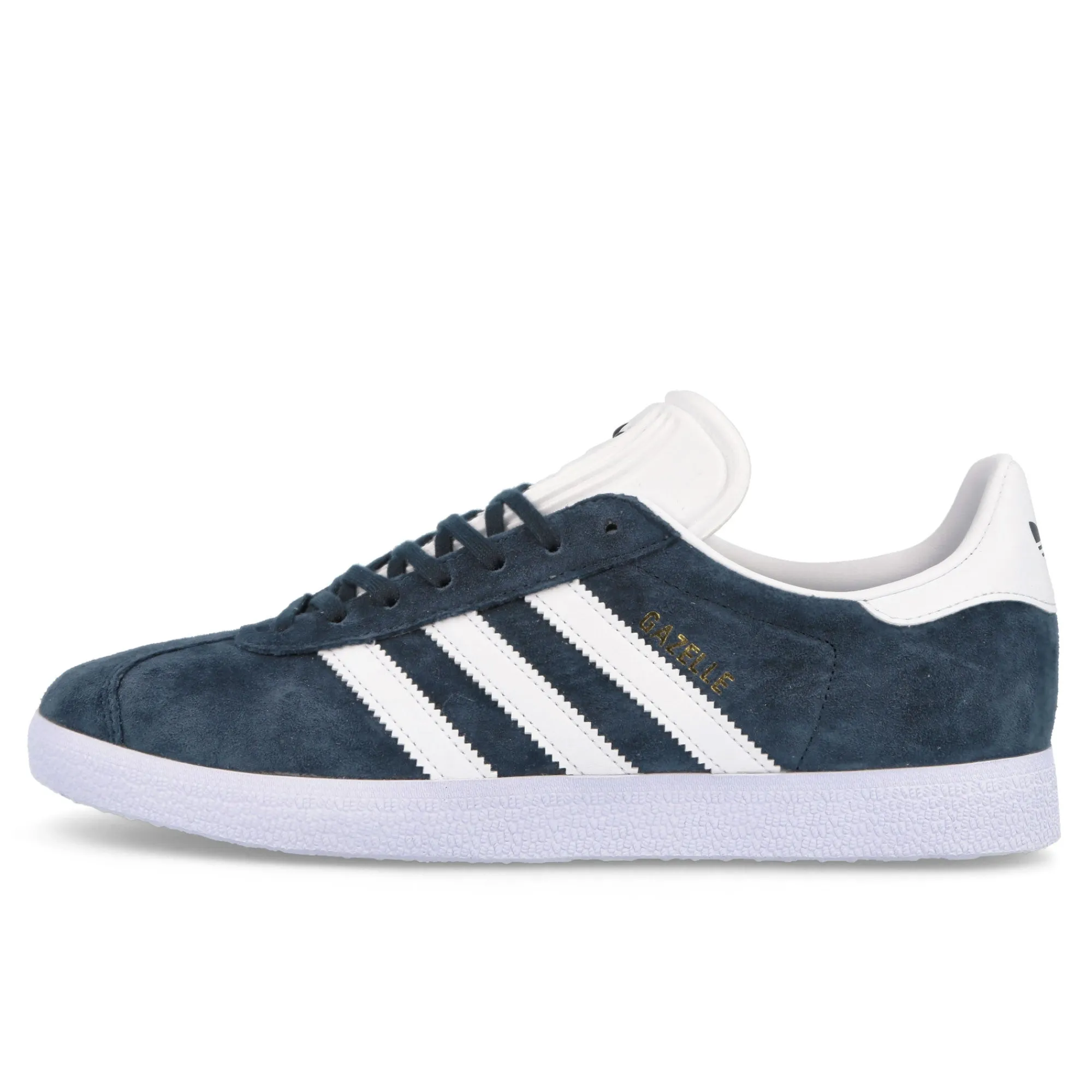 Low Tops | The Classics^adidas Gazelle CollegiateNavy/White/GoldMetallic