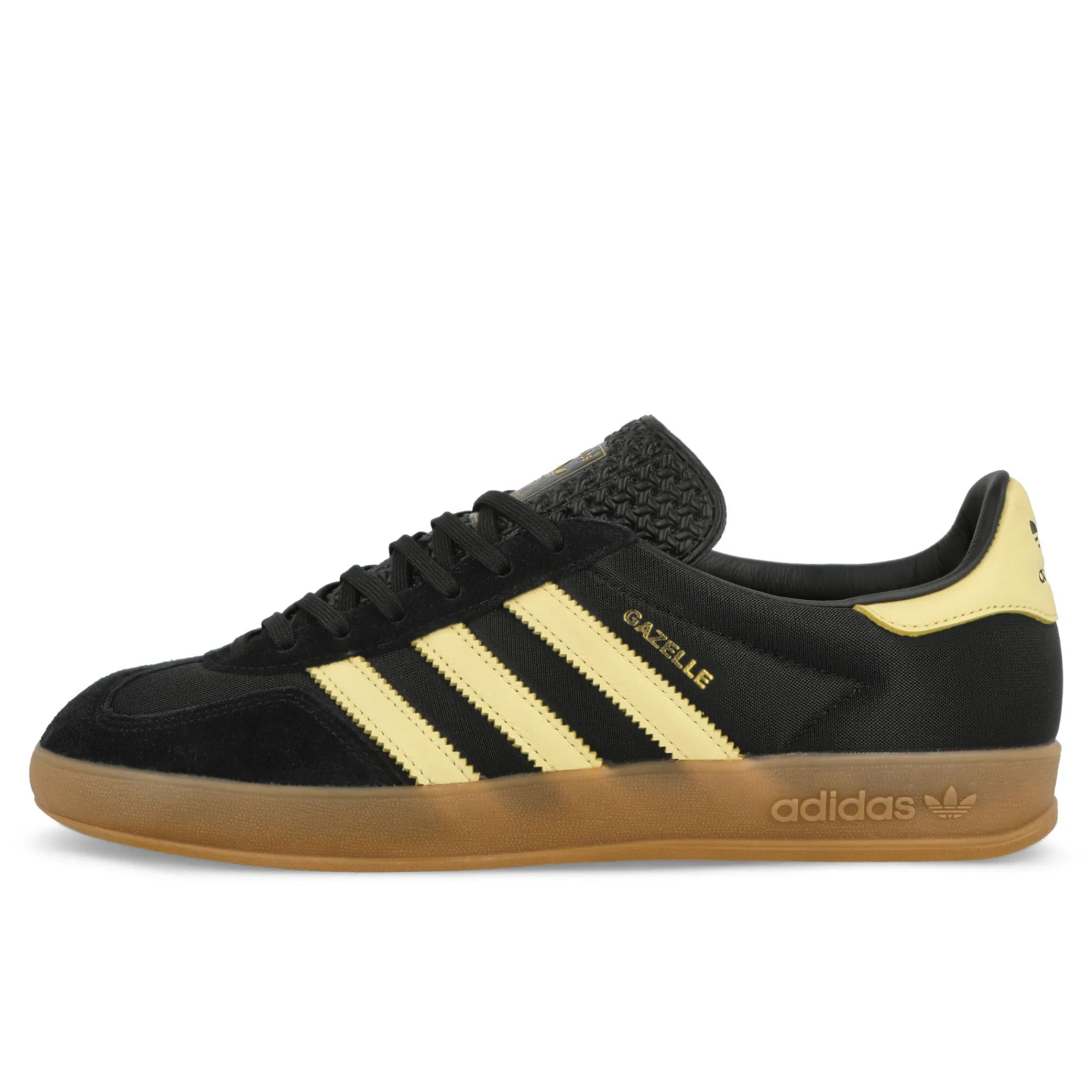 Low Tops | The Classics^adidas Gazelle Indoor CoreBlack/AlmYellow/Gum2