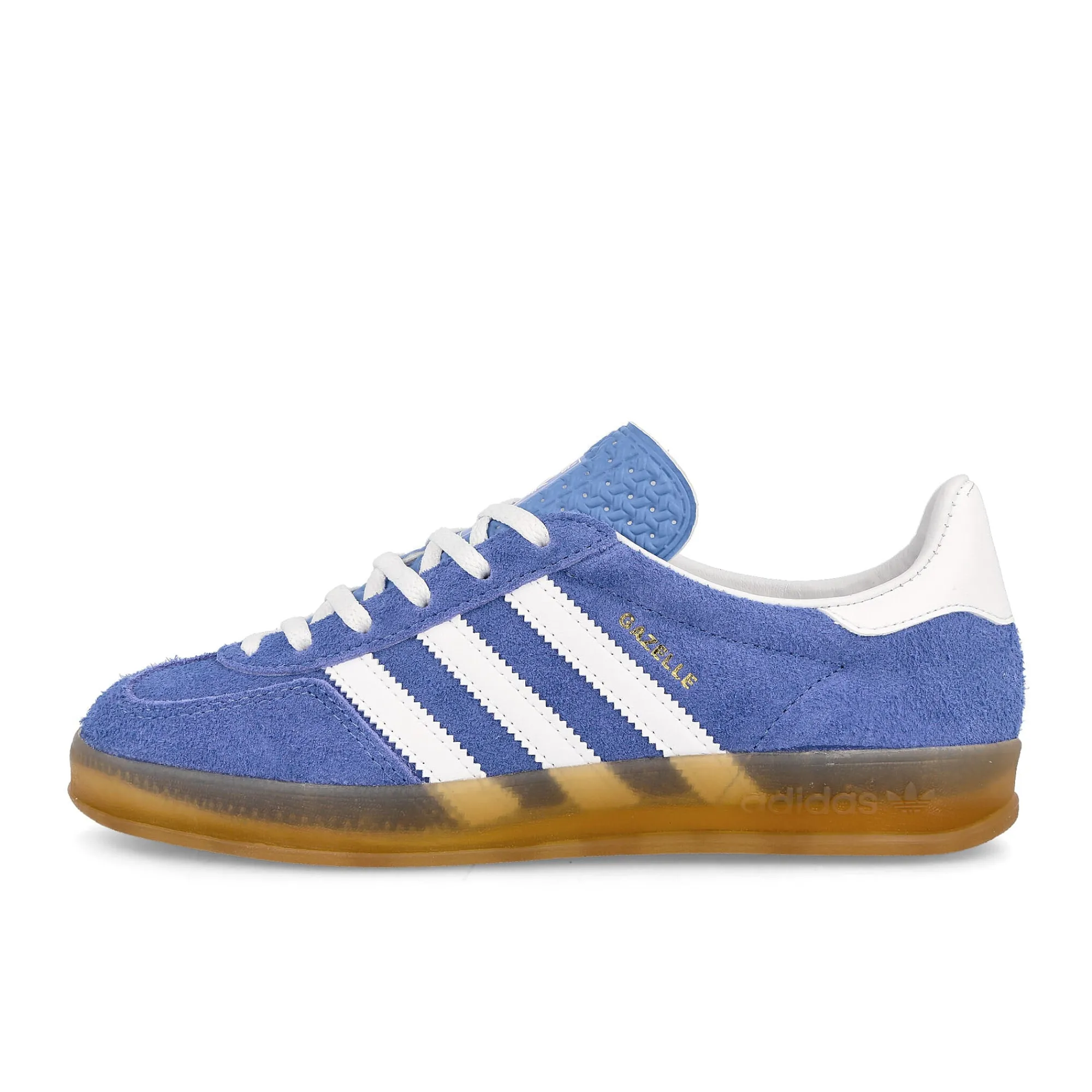 Low Tops | The Classics^adidas Gazelle Indoor W BlueFusion/CloudWhite/GoldMetallic