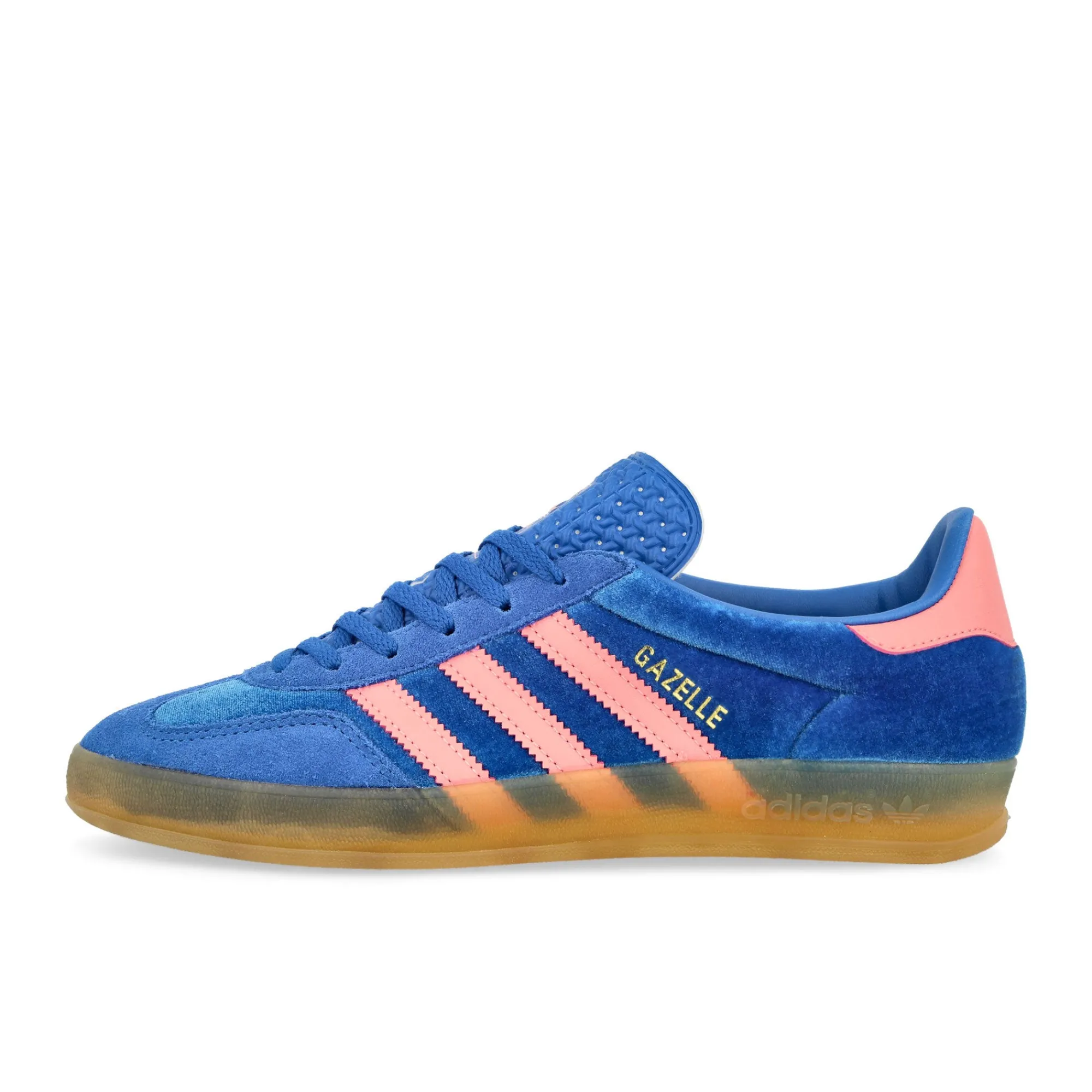 Low Tops | The Classics^adidas Gazelle Indoor W Blue/SemiPinkSpark/Gum