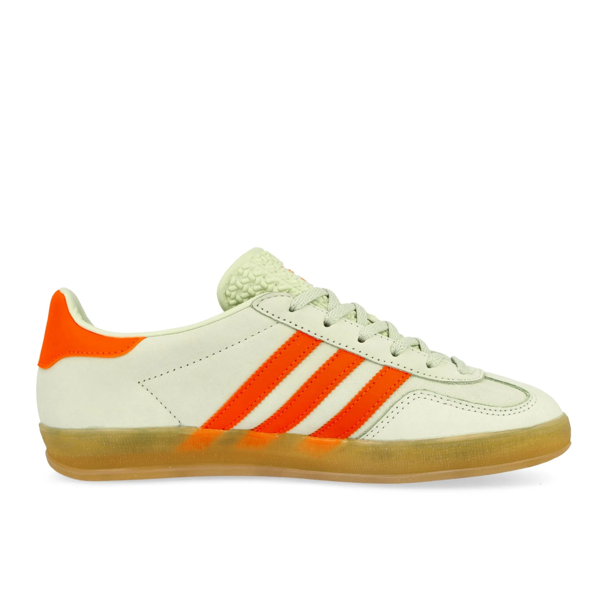 Low Tops | The Classics^adidas Gazelle Indoor W LinenGreen/SolarOrange/Gum3