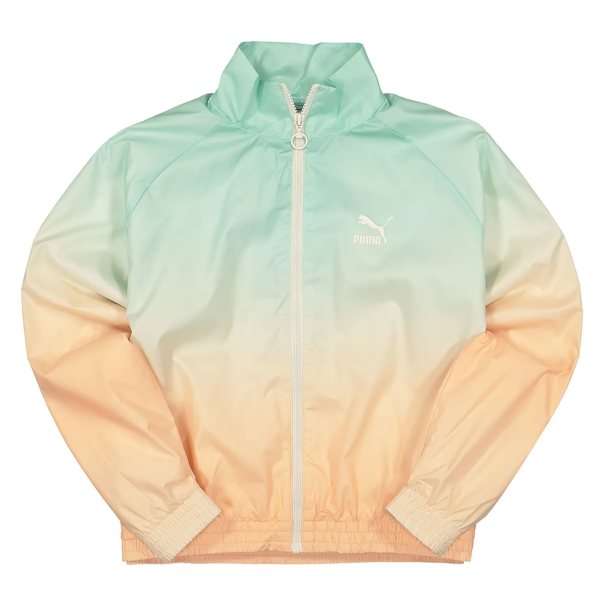 Jackets & Coats^Puma Gloaming AOP Full Zip Jacket EggshellBlue-Gloaming