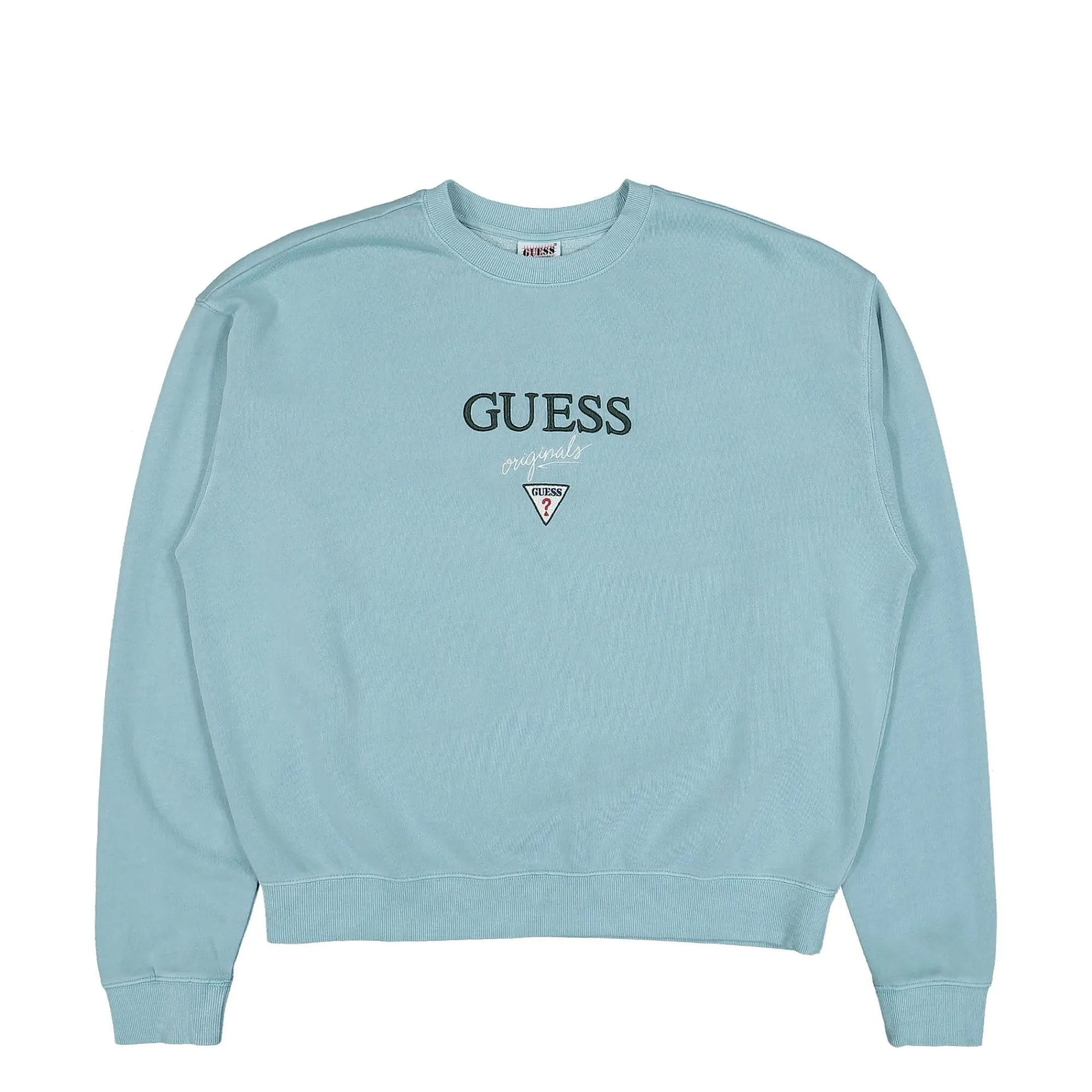 Sweatshirts & Hoodies^GUESS Originals Go Baker Logo Crewneck SoftTeal