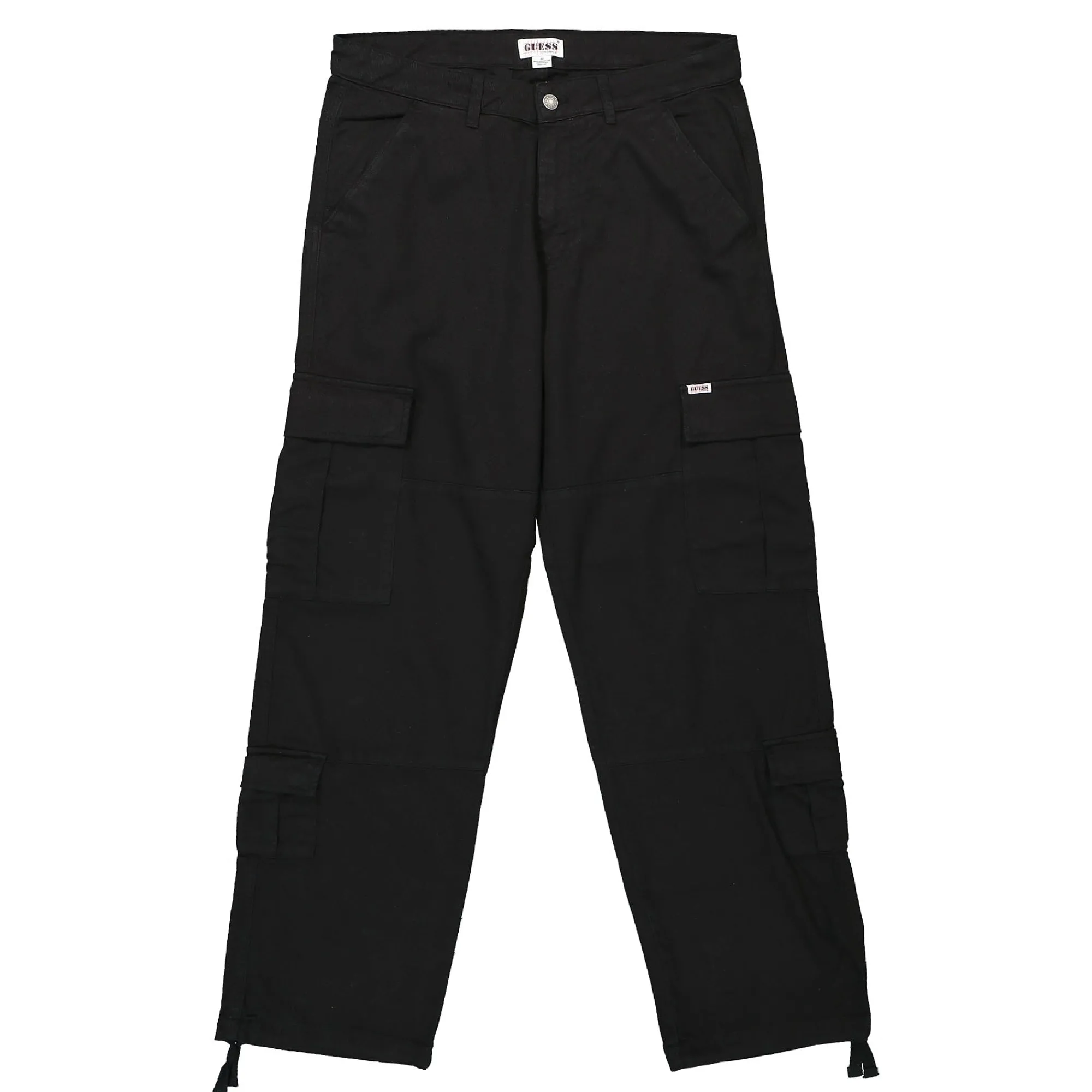 Pants & Shorts^GUESS Originals Go David Cargo Pant JetBlack