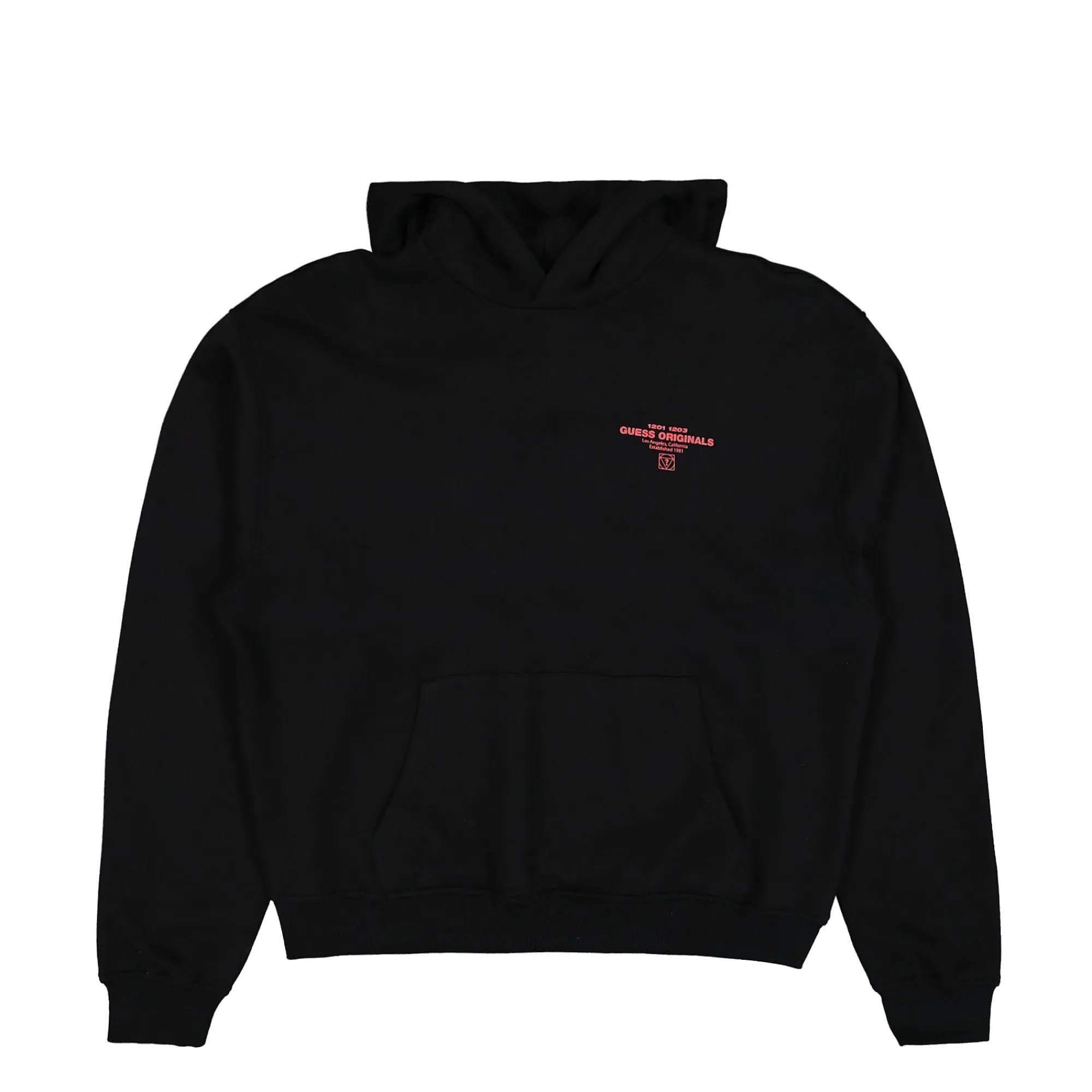 Sweatshirts & Hoodies^GUESS Originals Go Harper Ls Hoodie JetBlack