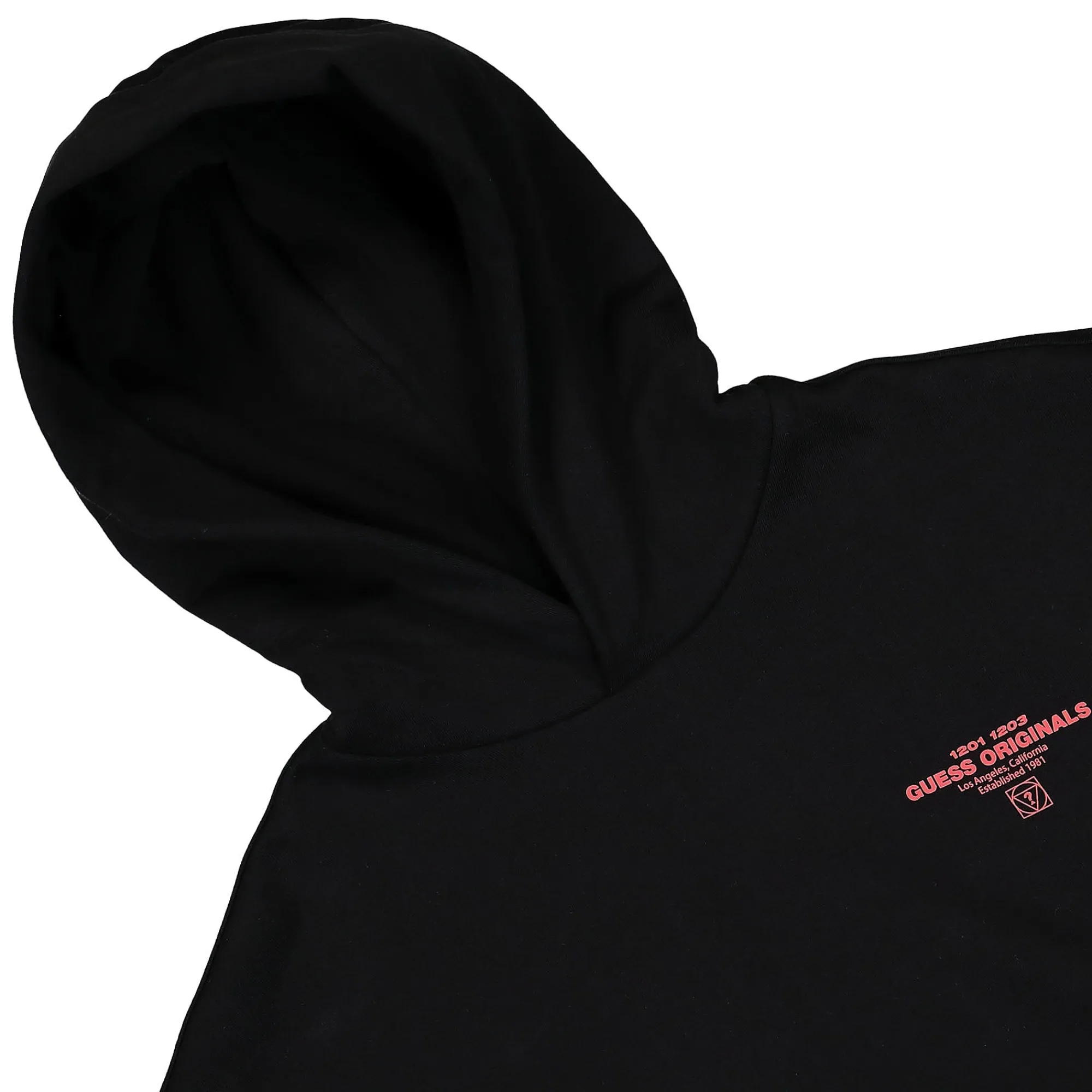 Sweatshirts & Hoodies^GUESS Originals Go Harper Ls Hoodie JetBlack