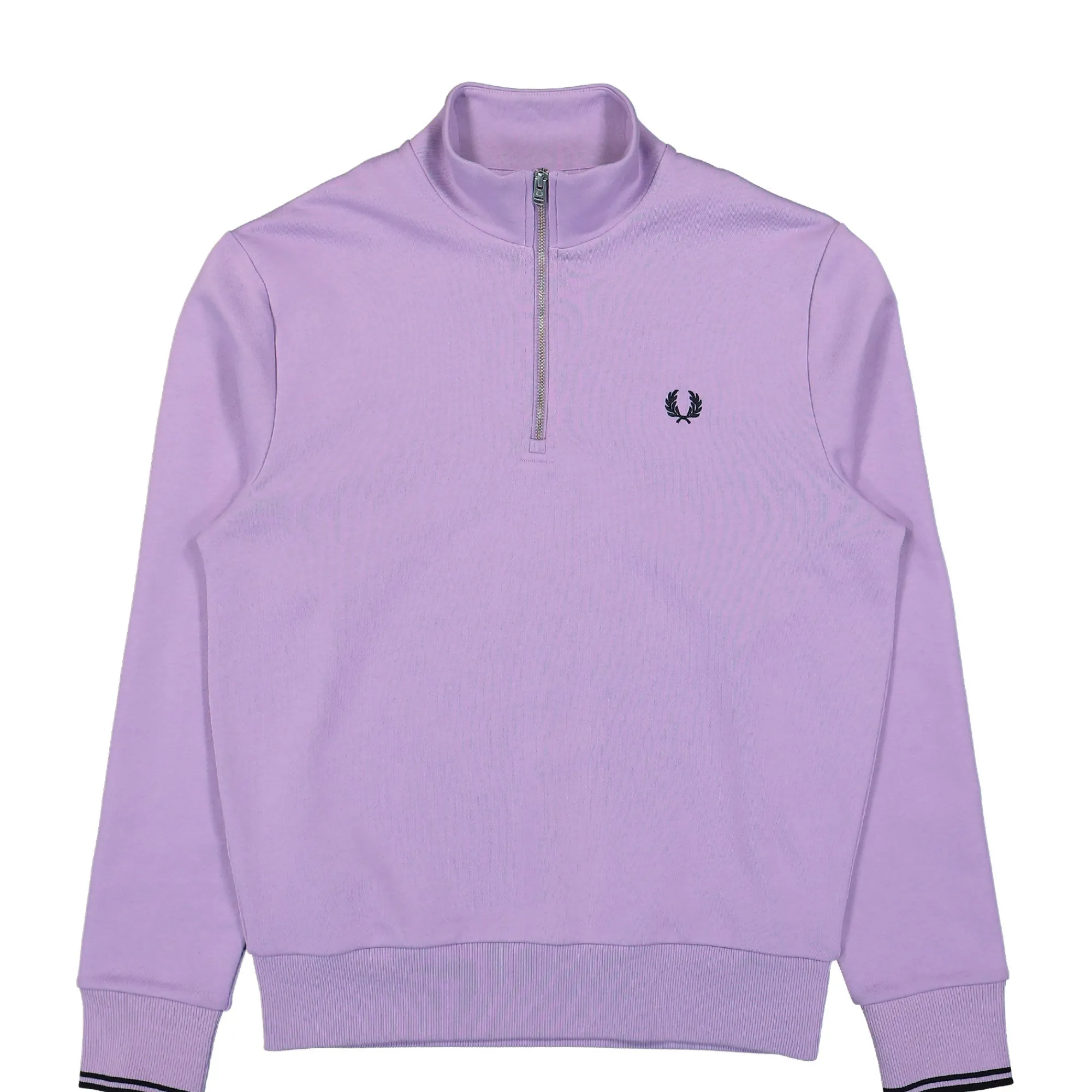 Sweatshirts & Hoodies^Fred Perry Half Zip Sweatshirt UltraViolet/Navy