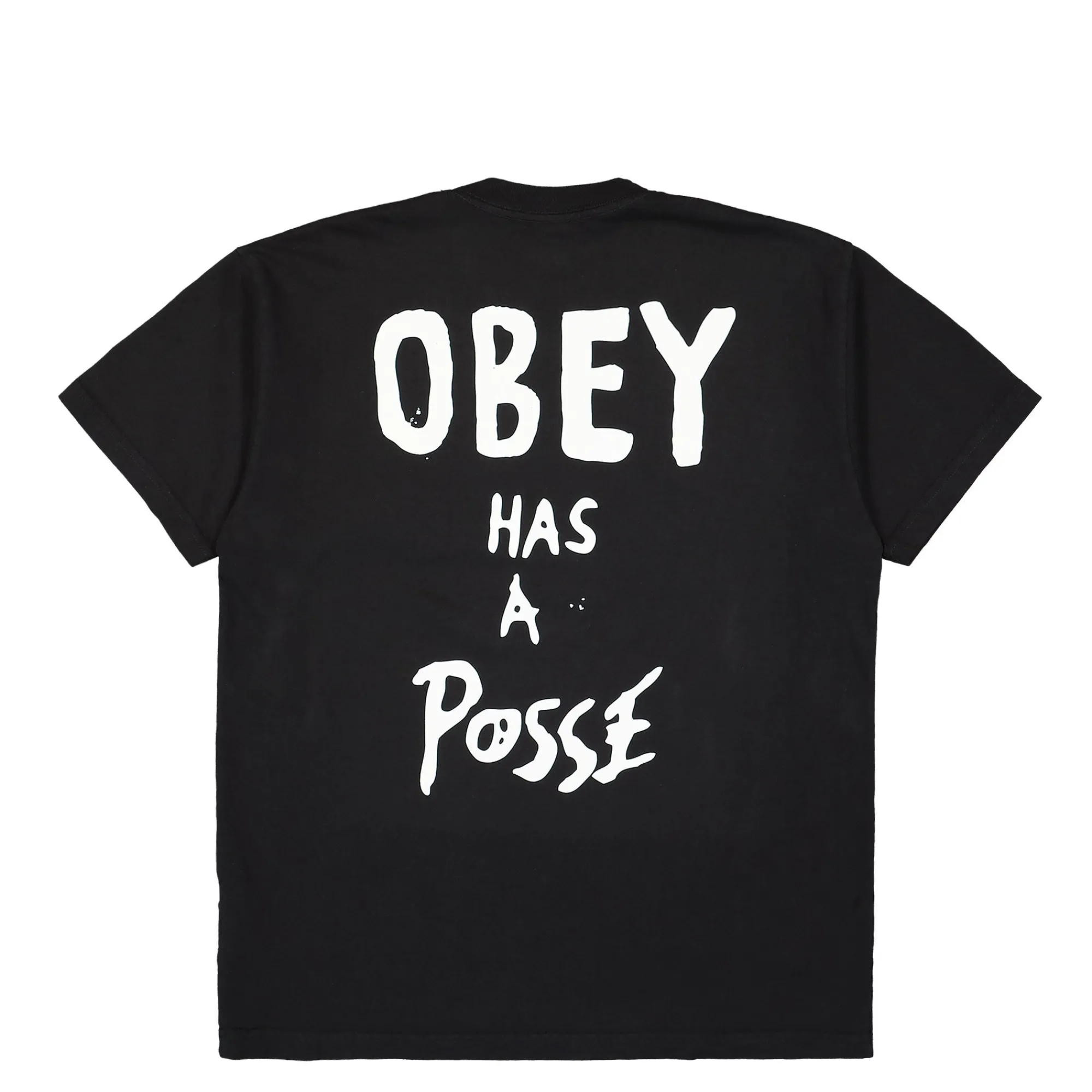 T-Shirts & Long Sleeves^Obey Has A Posse T-Shirt VintageBlack