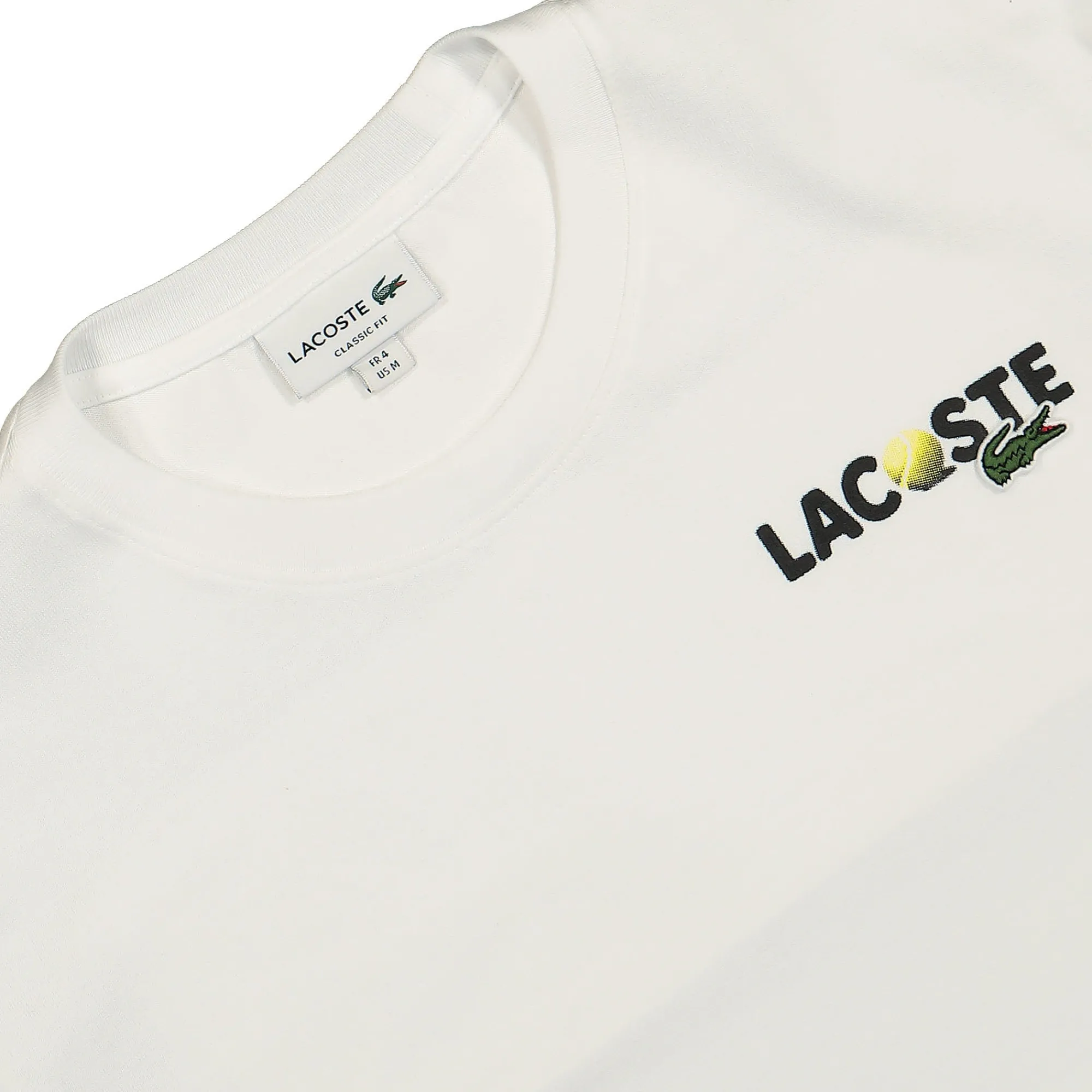 T-Shirts & Long Sleeves^Lacoste Heavy Cotton Jersey T-Shirt White