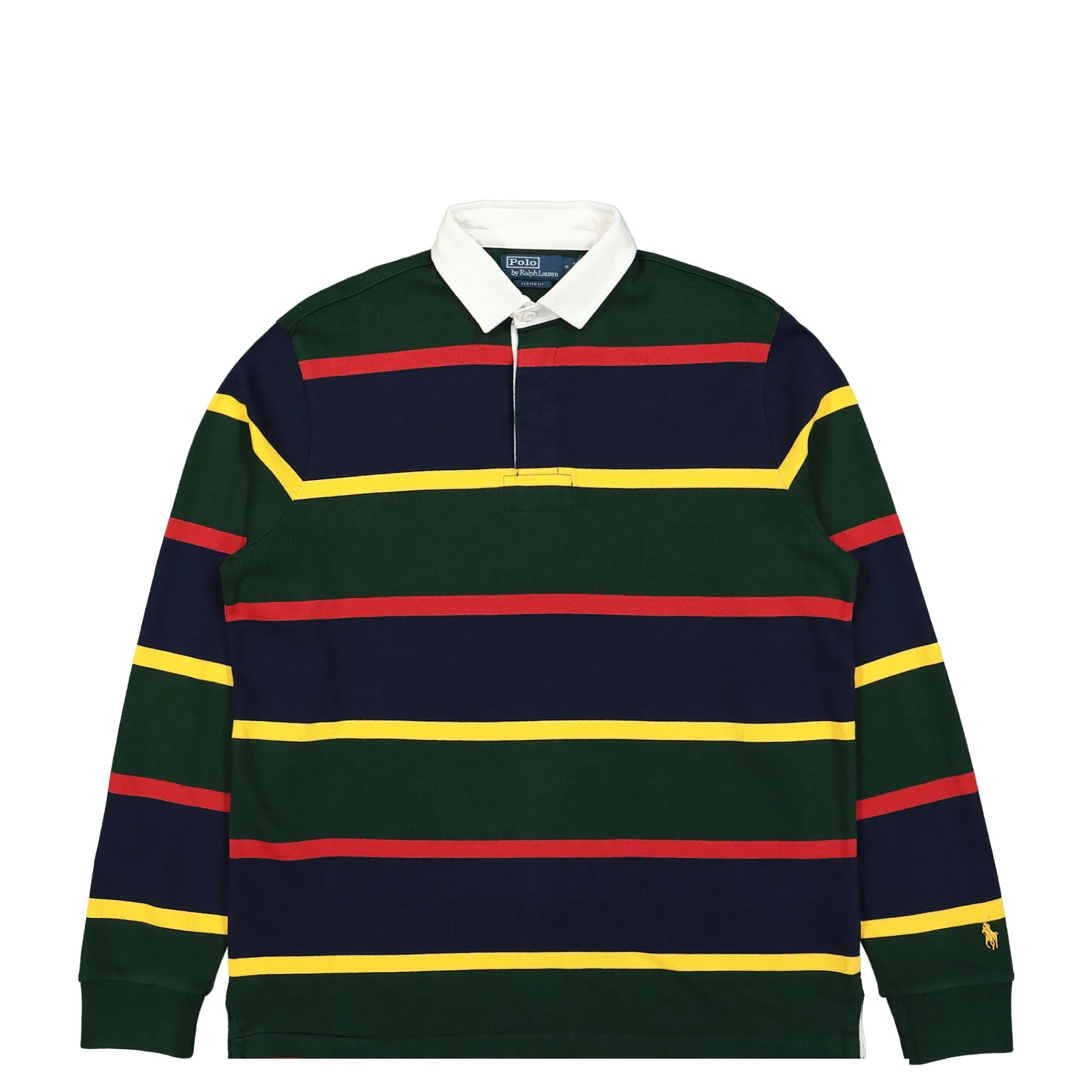 T-Shirts & Long Sleeves^Polo Ralph Lauren Heavy Rugby Jersey CollegeGreen/Multi