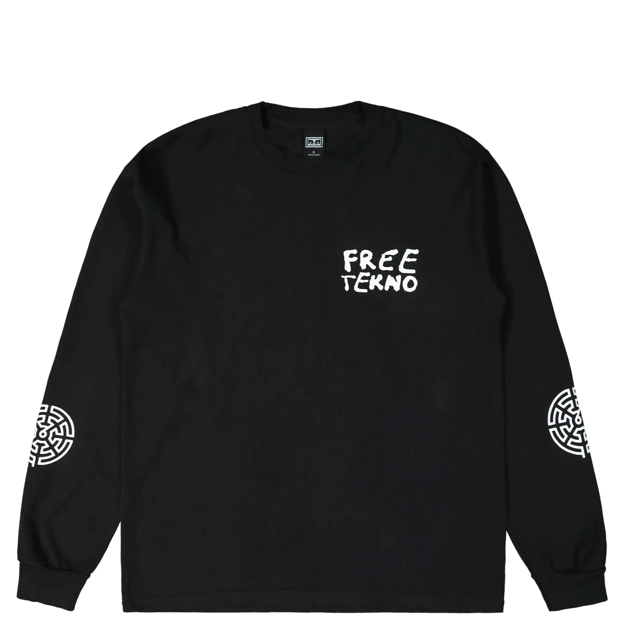 T-Shirts & Long Sleeves^Obey Heavyweight LS Classic T-Shirt Black