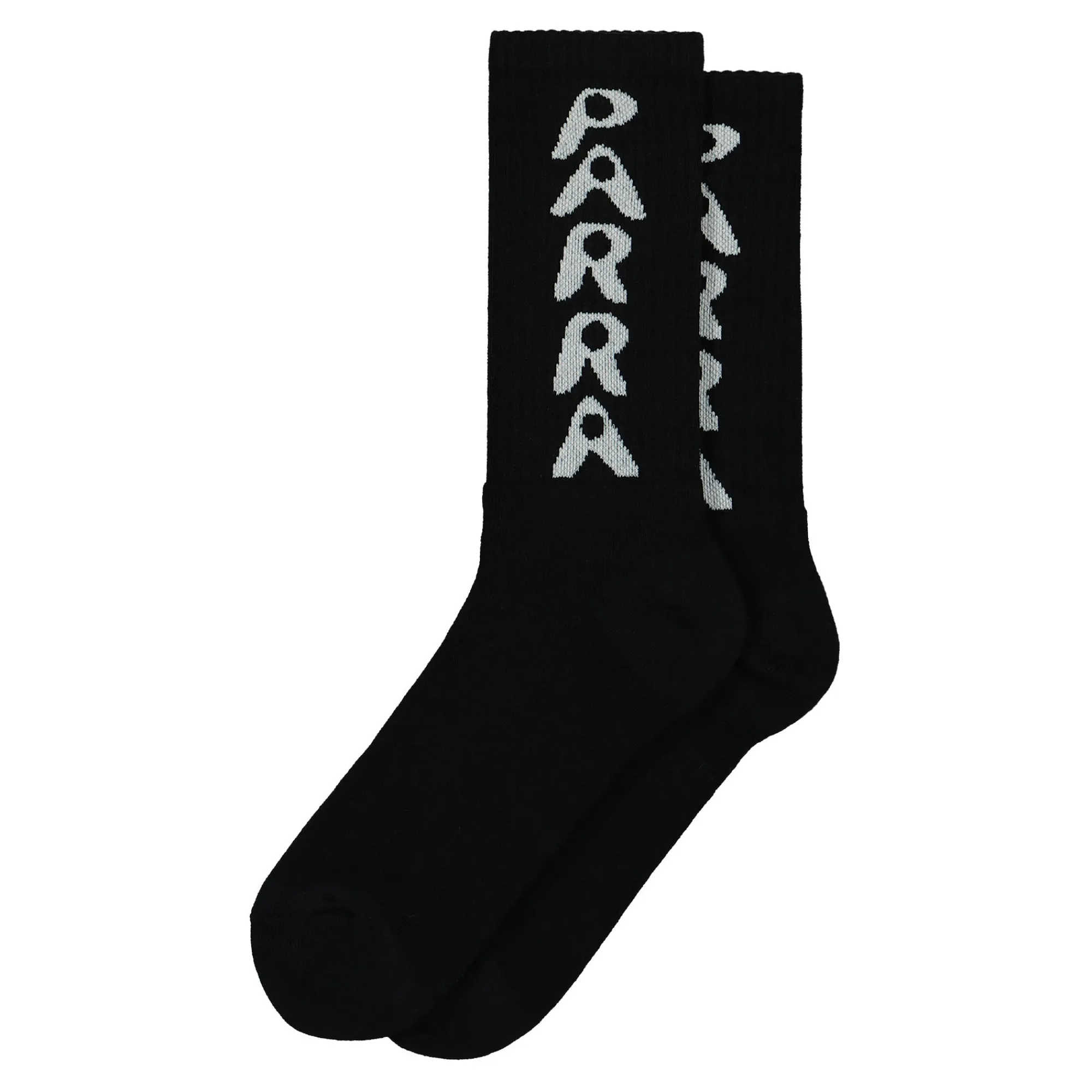 Socks & Underwear^Parra Hole Logo Crew Socks Black