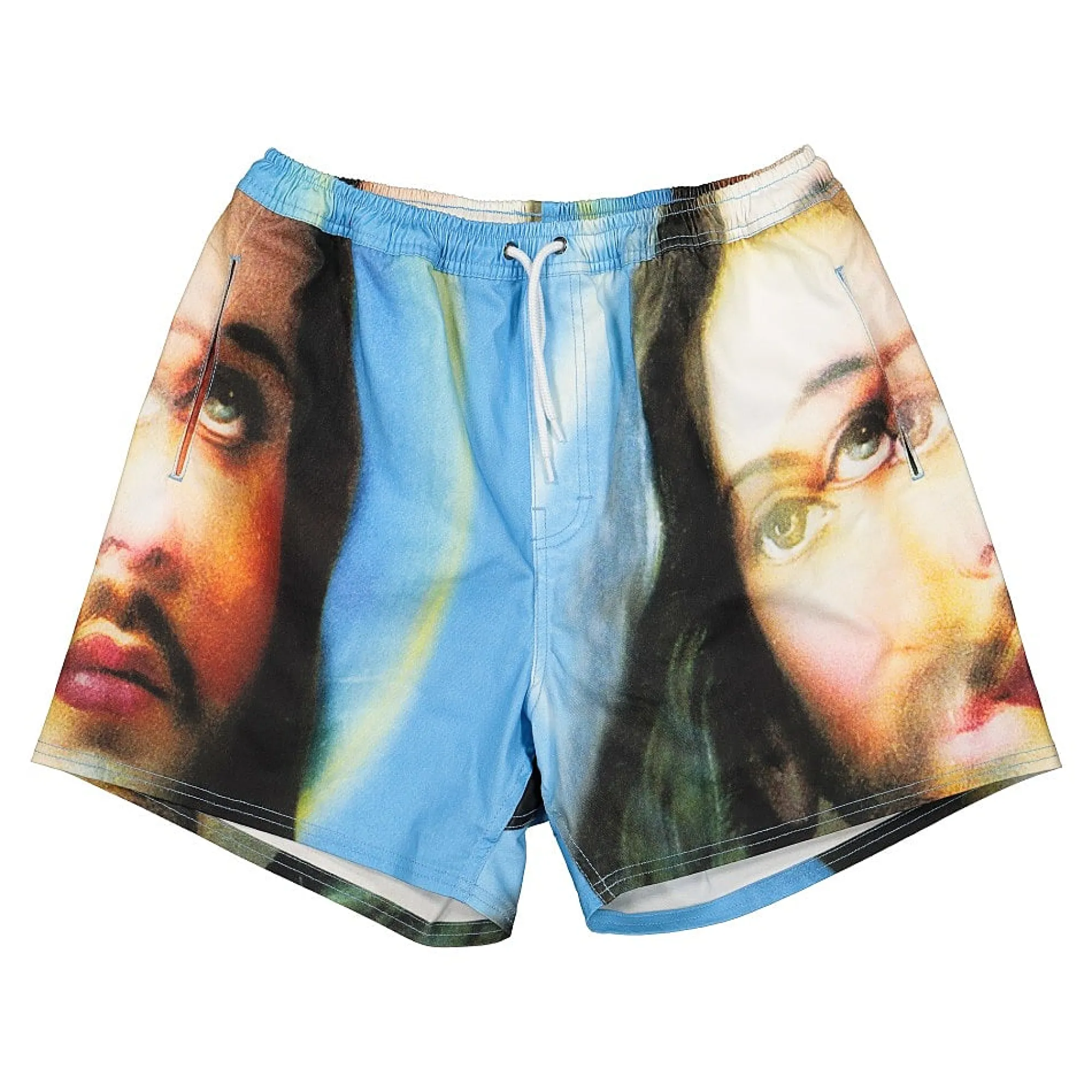 Pants & Shorts^Pleasures Holy Shorts Blue