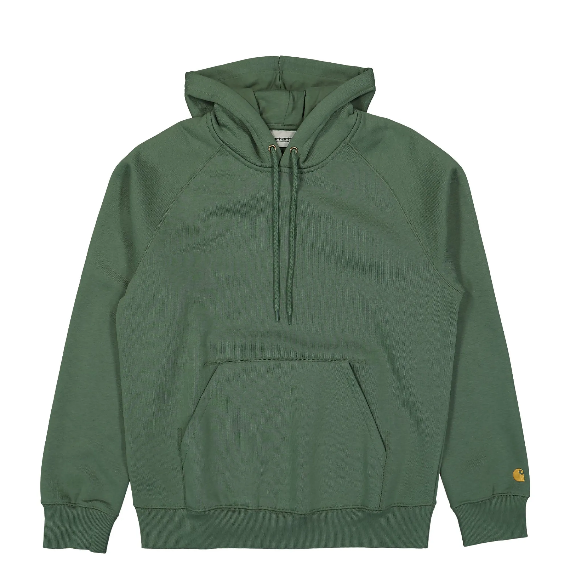 Sweatshirts & Hoodies^Carhartt WIP Hooded Chase Sweat DuckGreen/Gold