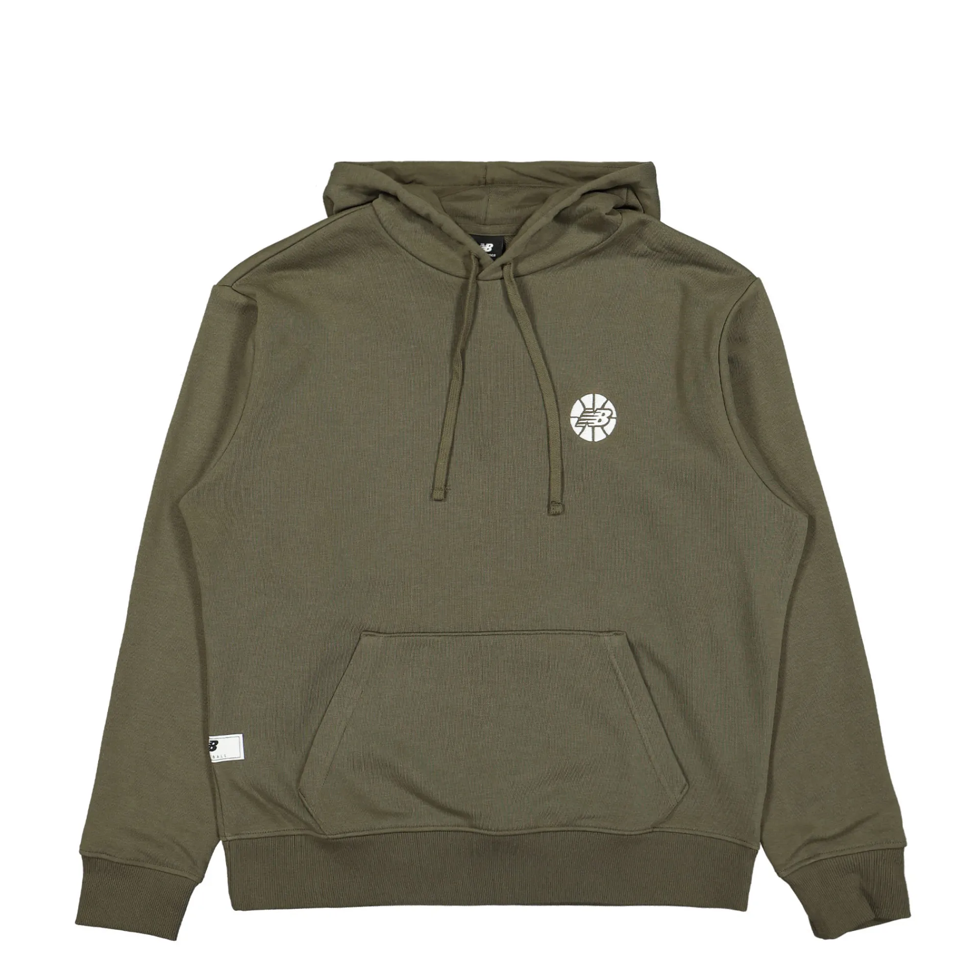 Sweatshirts & Hoodies^New Balance Hoops Fundamentals Hoodie DarkMoss